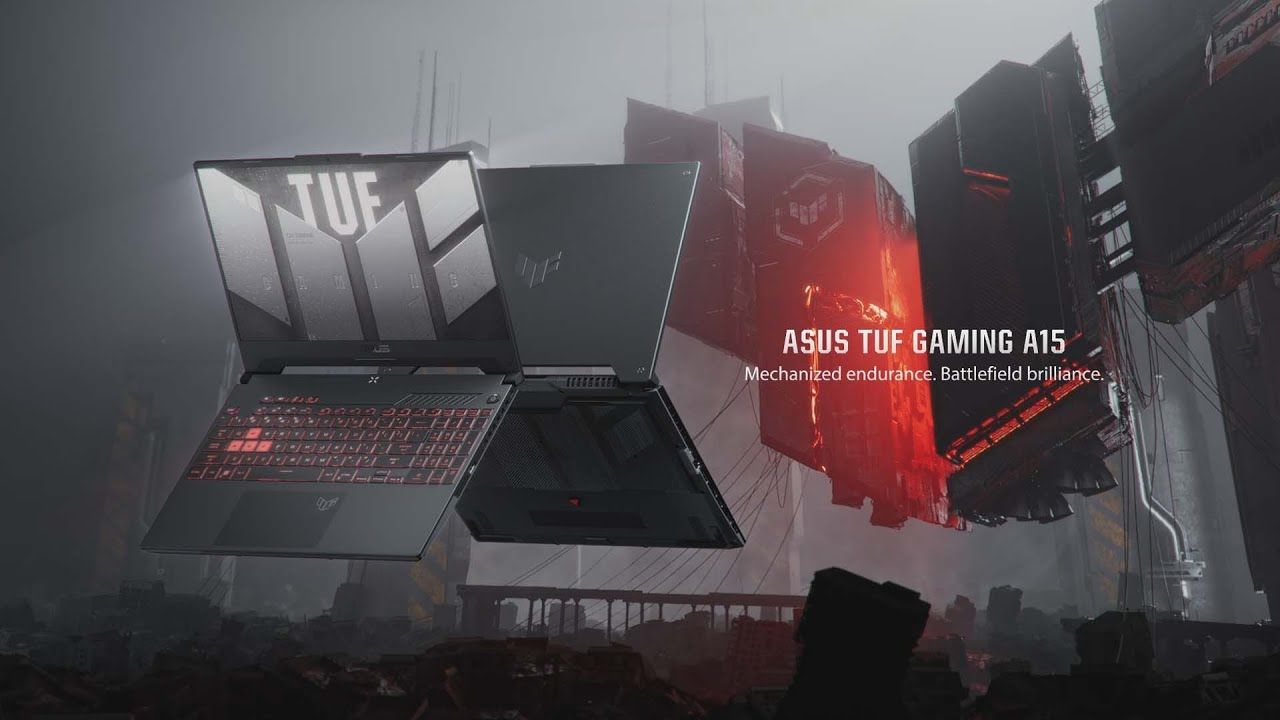 1280x720 Mechanized endurance. Battlefield brilliance. ASUS TUF Gaming A15