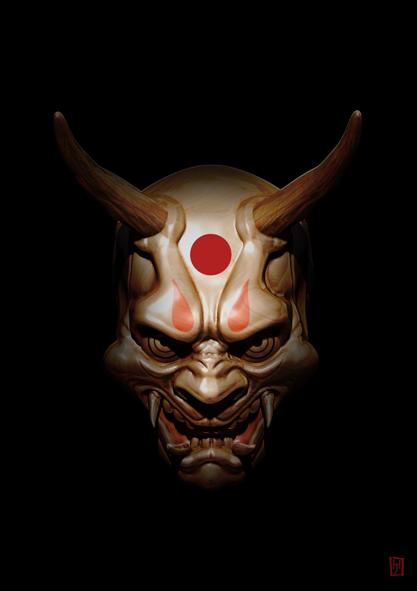 Samurai Demon iMaski iWallpapersi Top Free Samurai Demon 