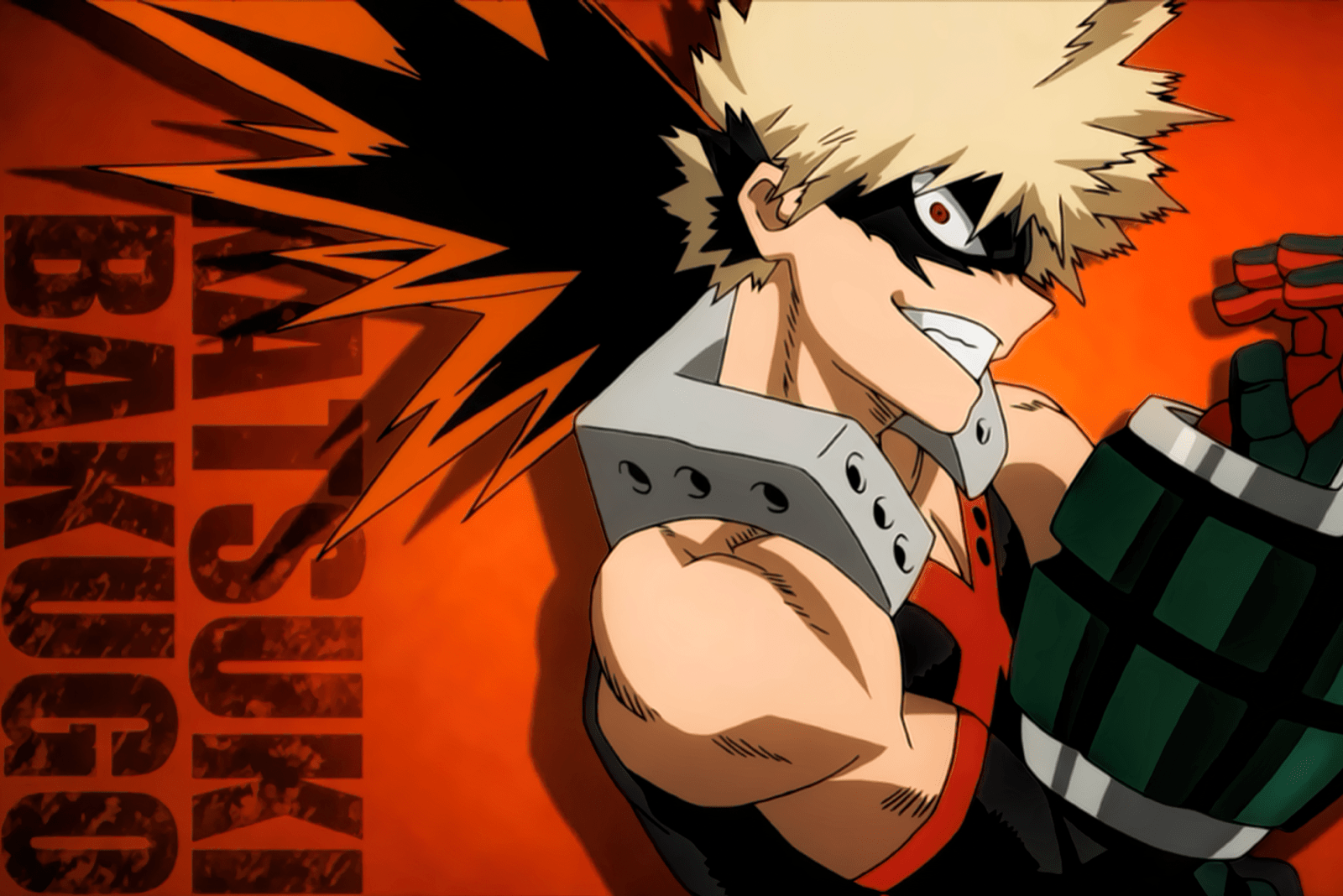 1600x1068 My Hero Academia Katsuki Bakugo Kacchan Poster 18inx12in