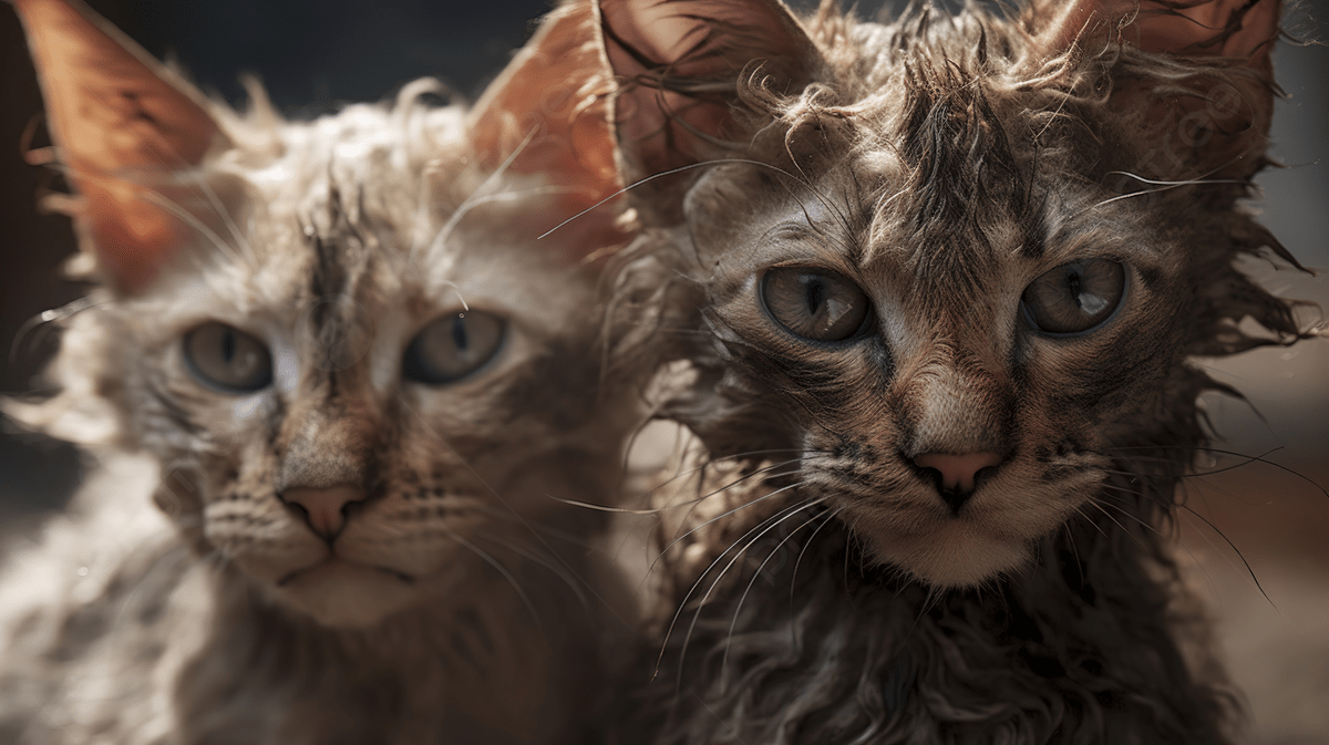 1200x673 Two Cats Standing Next To Each Other As They Are Wet Background, Ugly Picture Of Cats Background Image And Wallpaper for Free Download