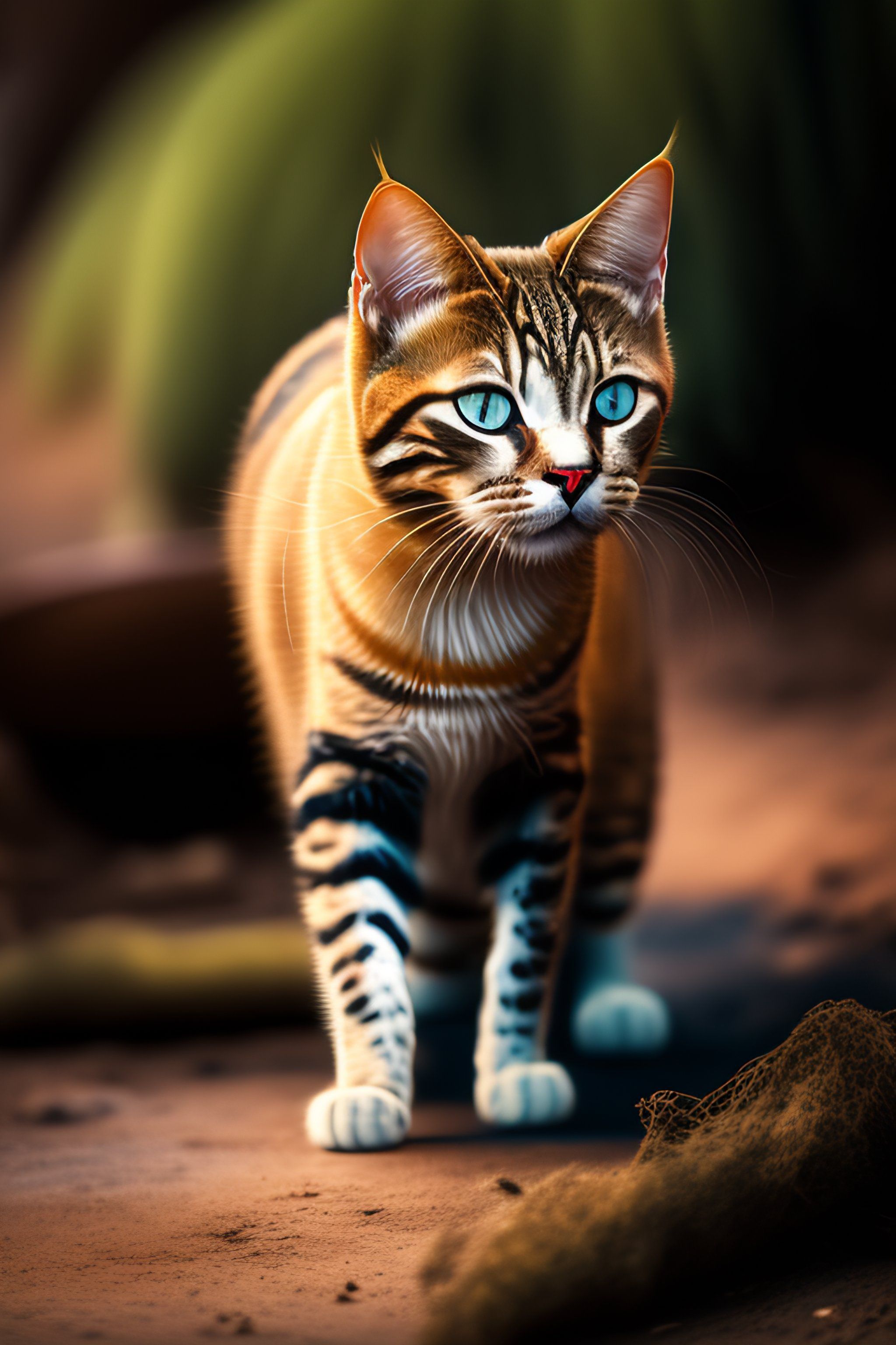 2048x3072 Lexica ugly dirty cat