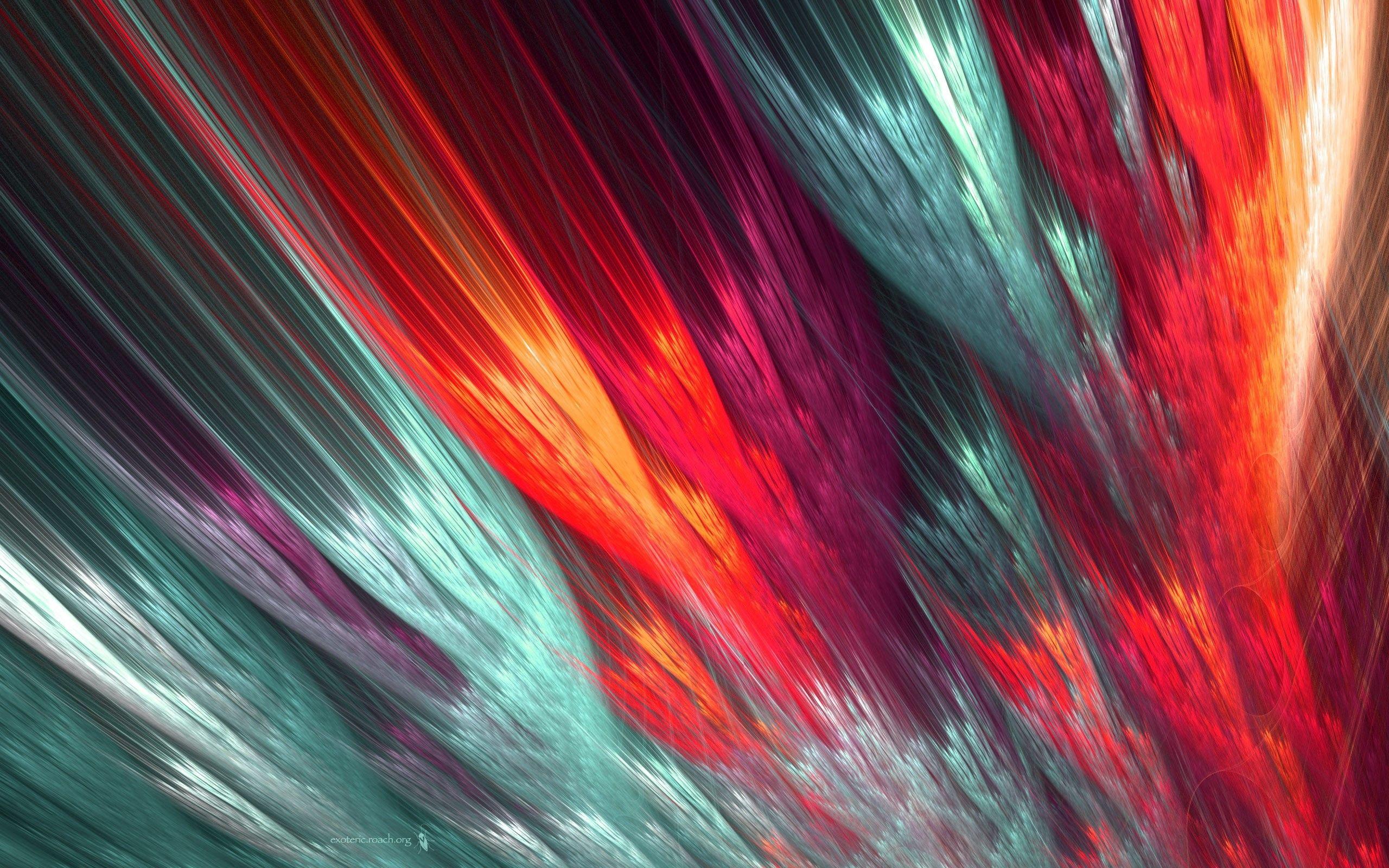 2560x1600 Abstraction, Red, Gray, Feathers wallpaper and background