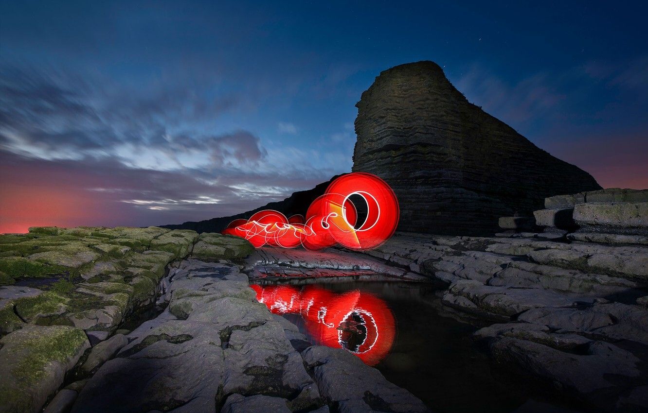 1332x850 Where Is This Lenovo Wallpaper Rocky Shore Red Circles From Community Społeczność