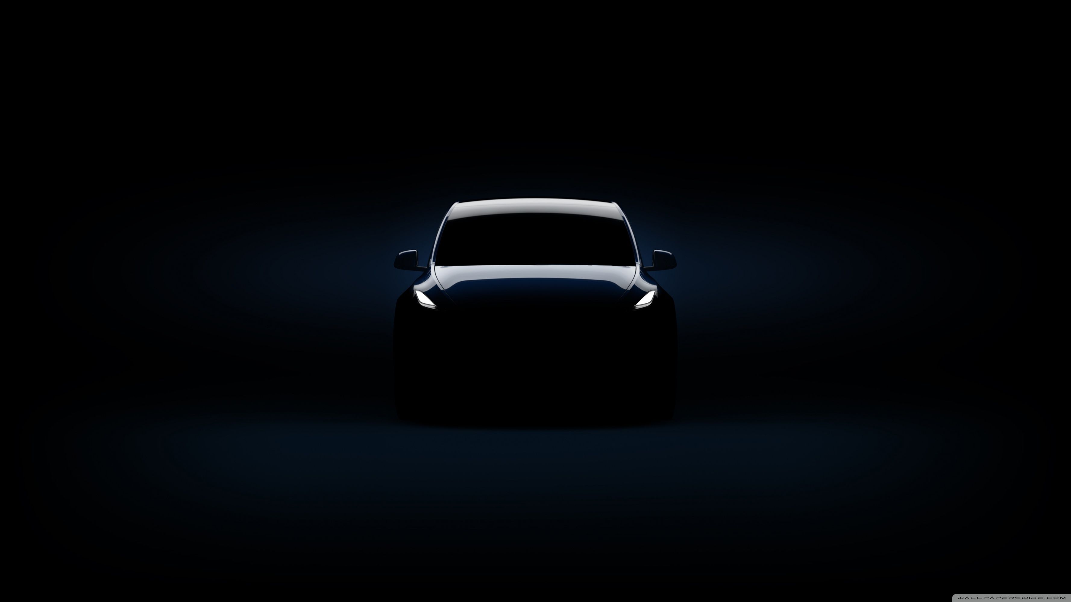 3554x1999 Tesla Model Y Electric Car Silhouette Ultra HD Desktop Background Wallpaper for : Widescreen & UltraWide Desktop & Laptop : Multi Display, Dual & Triple Monitor : Tablet