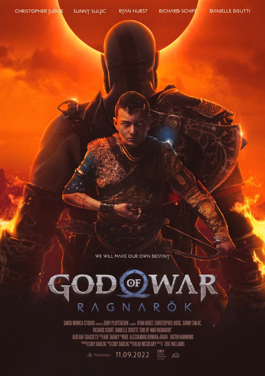 846x1200 Axel Almirón on X: GOD OF WAR: RAGNAROK