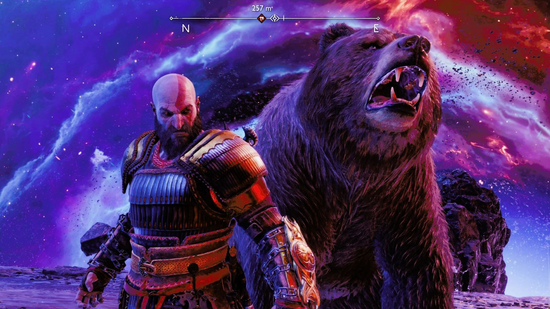 1920x1080 God of War Ragnarok wallpaper that looks metal af [1920 x 1080]