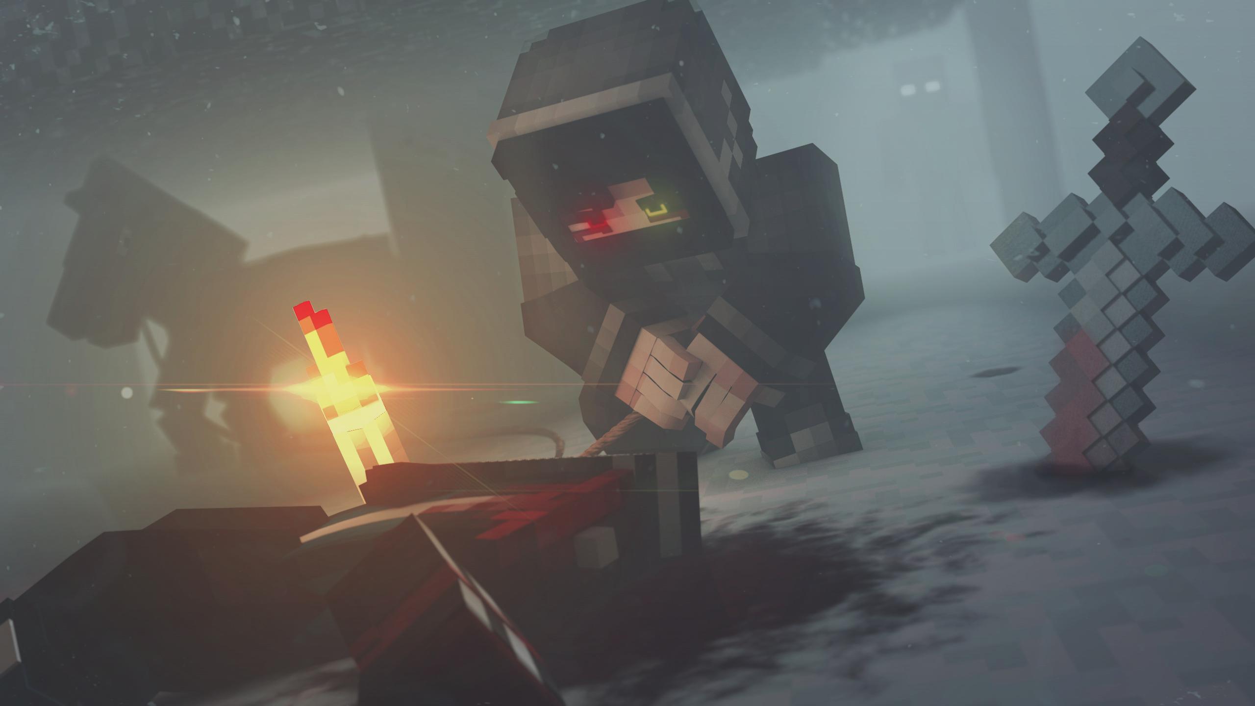 2560x1440 Made this Wallpaper in Cinema 4D R20 and Photohop