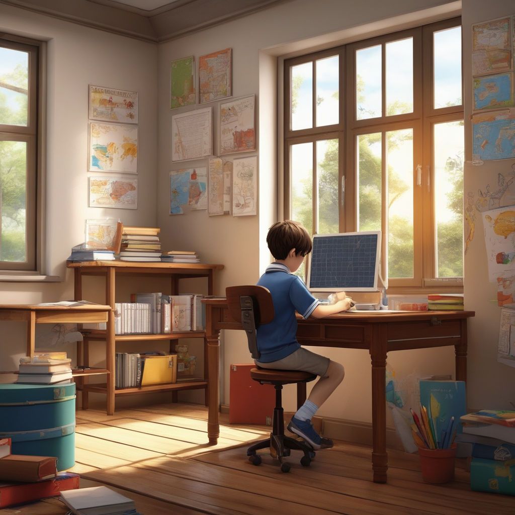 1024x1024 anime background of room