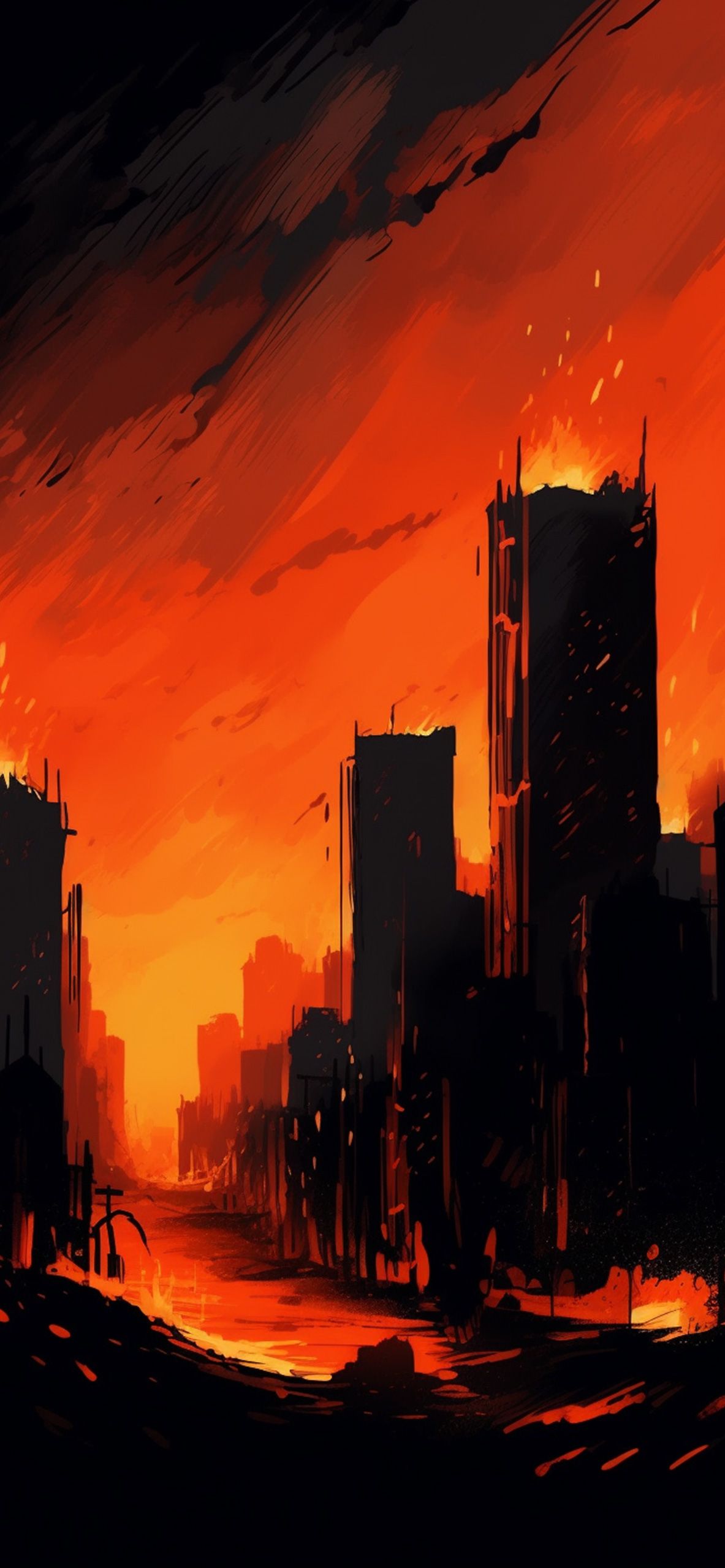 Burning City Wallpapers - Top Free Burning City Backgrounds ...