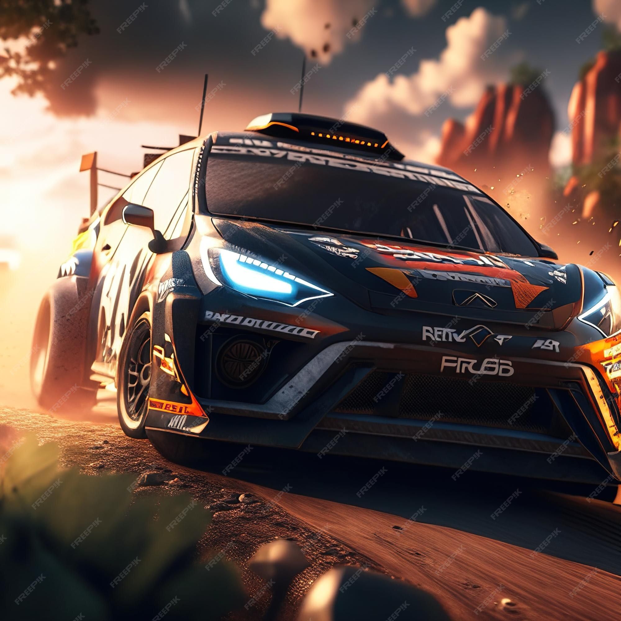 2000x2000 Race Car Wallpaper Image