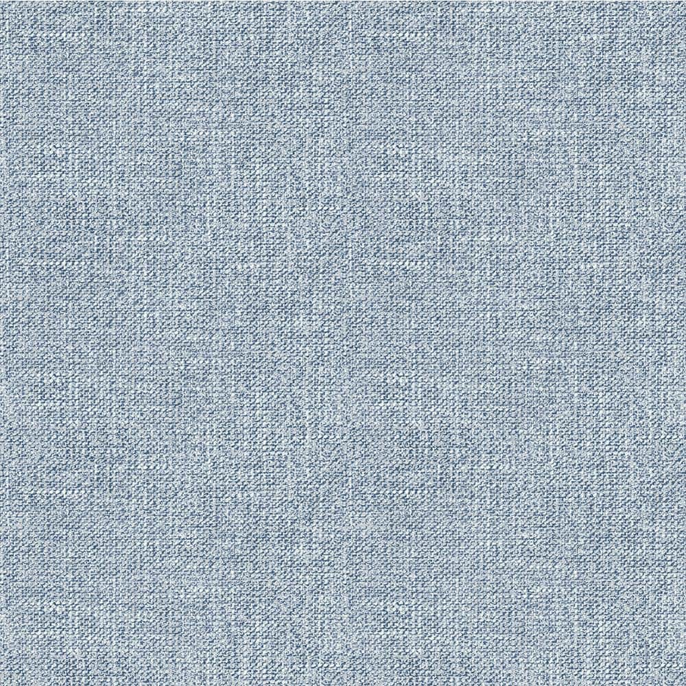 1000x1000 Chesapeake Waylon Denim Faux Fabric Denim Wallpaper Sample 3119 13522SAM Home Depot