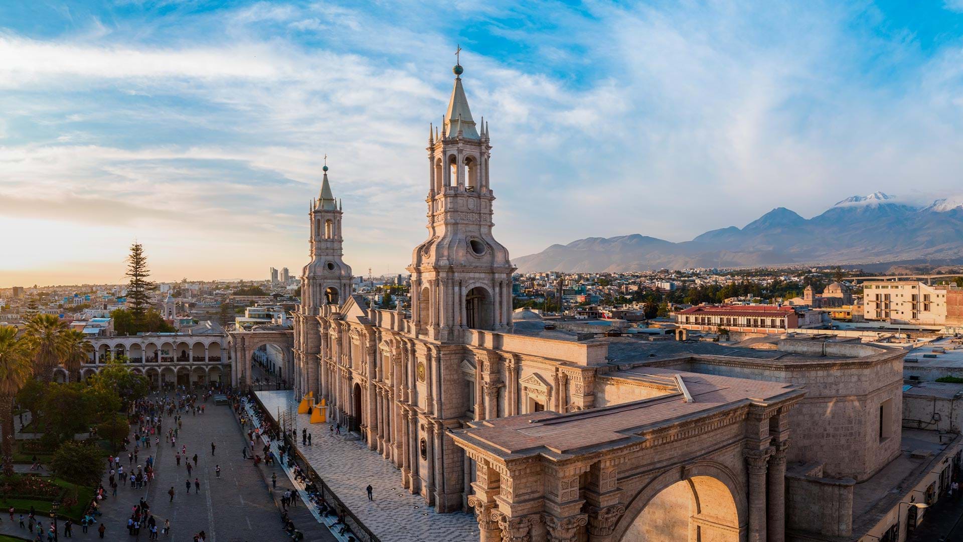 1920x1080 Arequipa, Peru., an enchanting land of volcanoes