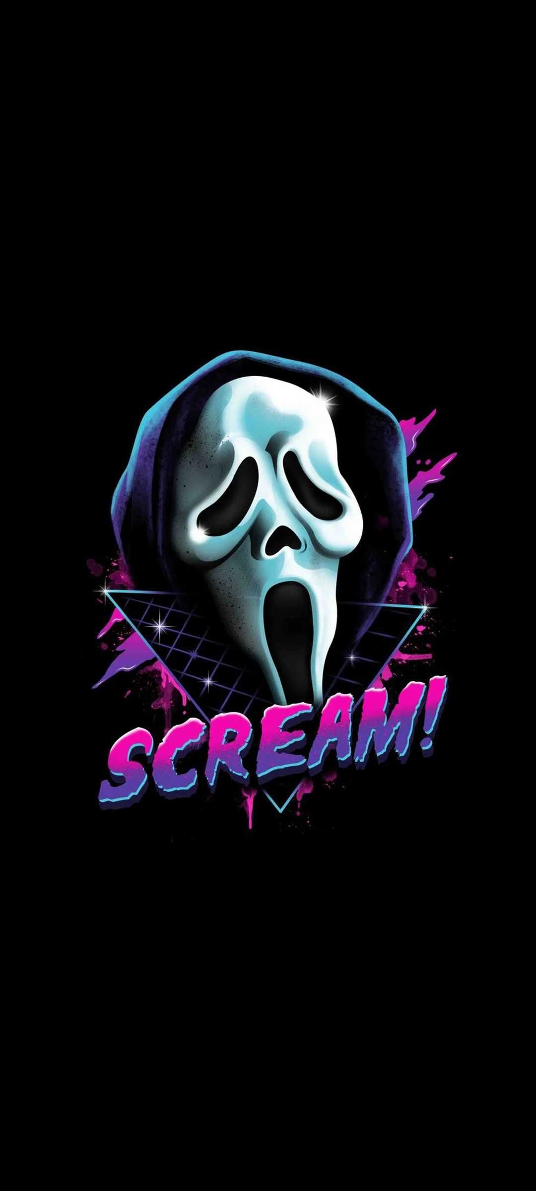 1080x2400 Ghostface Wallpaper Explore more Eleven Characters, Fictional Identity, Ghostface, Kevin Williamson, M. Ghostface, Ghostface scream, Ghostface wallpaper aesthetic