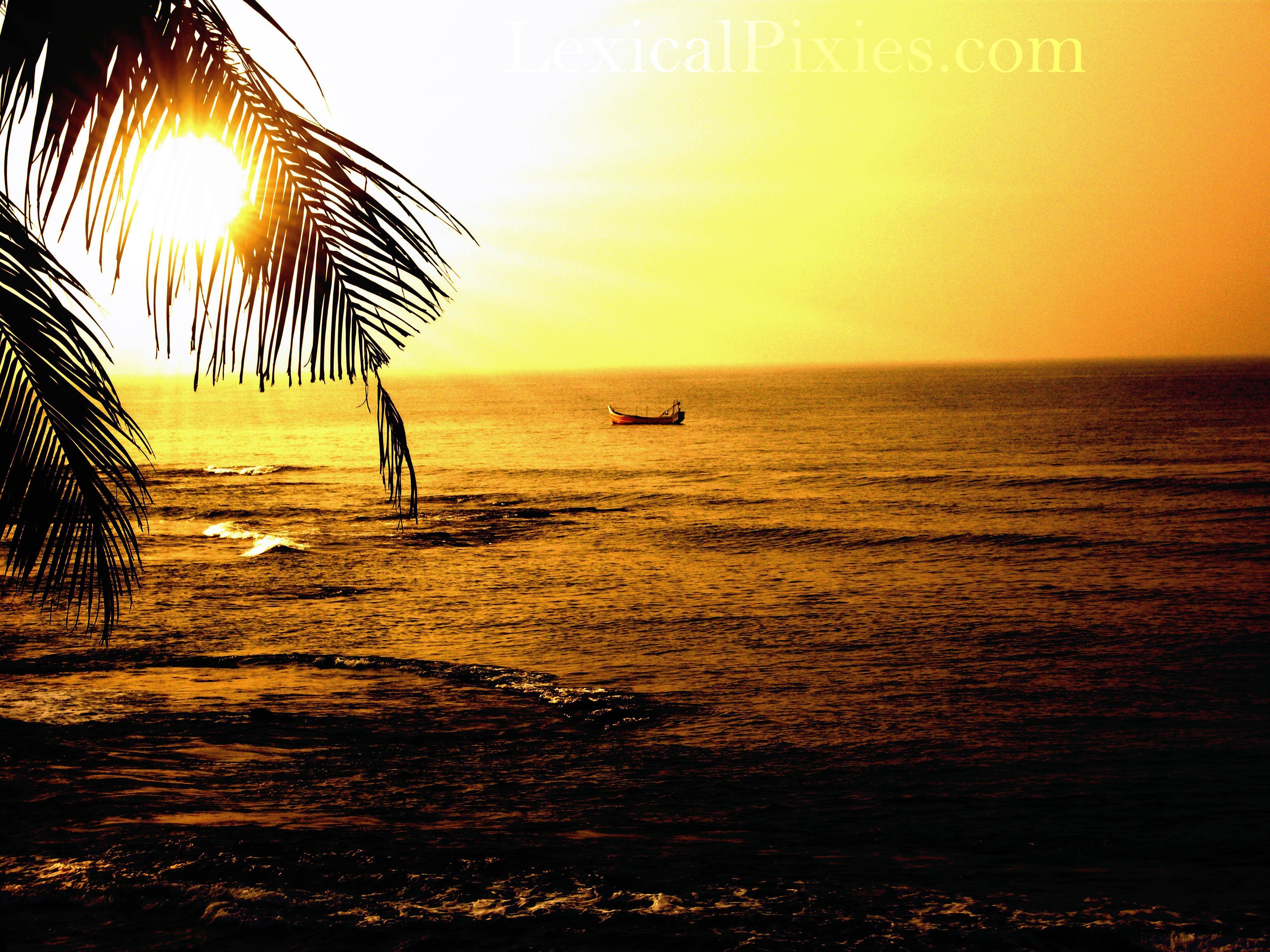 4000x3000 Beach Sunset Wallpaper