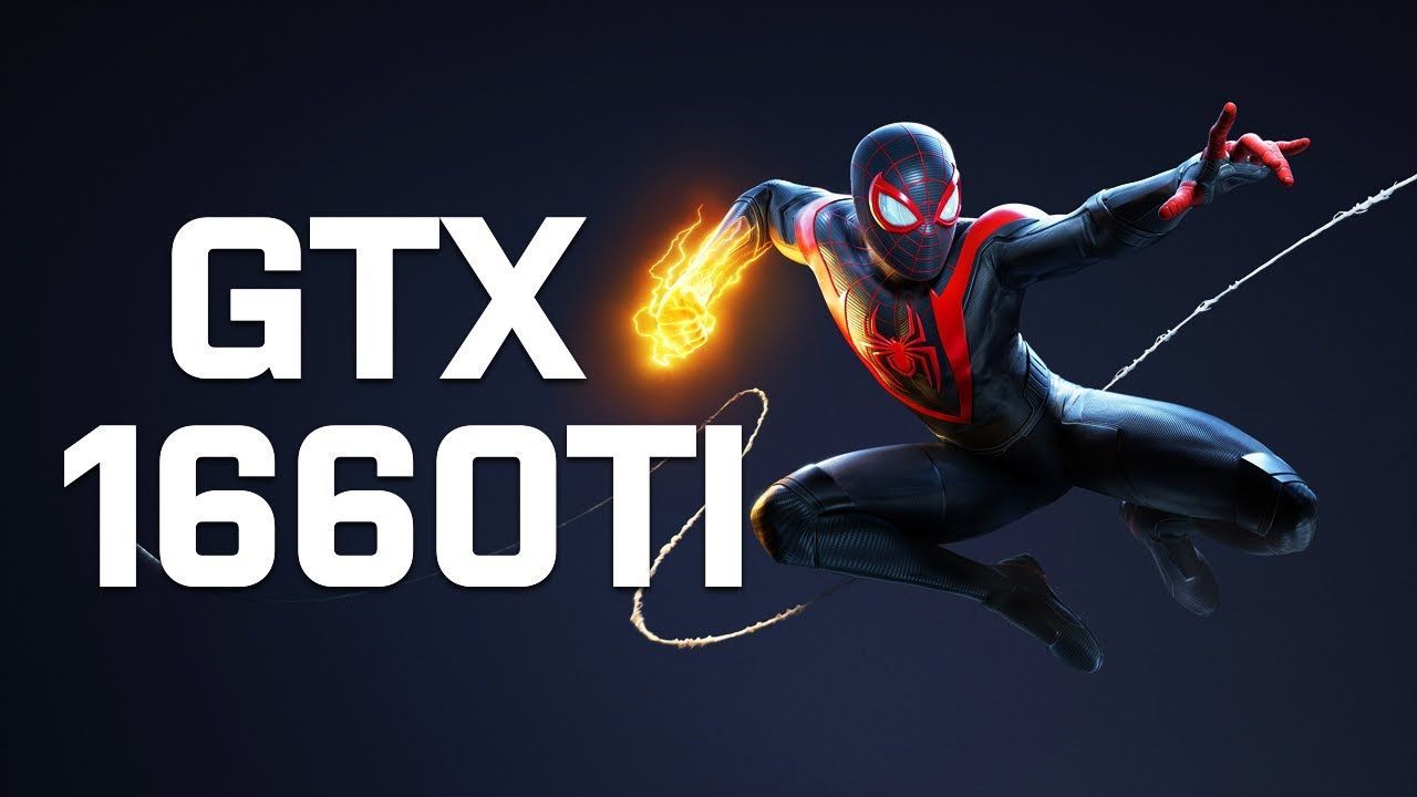 1280x720 Marvel's Spider Man Miles Morales. GTX 1660Ti. Ryzen 2600p Very High + FSR 2.1