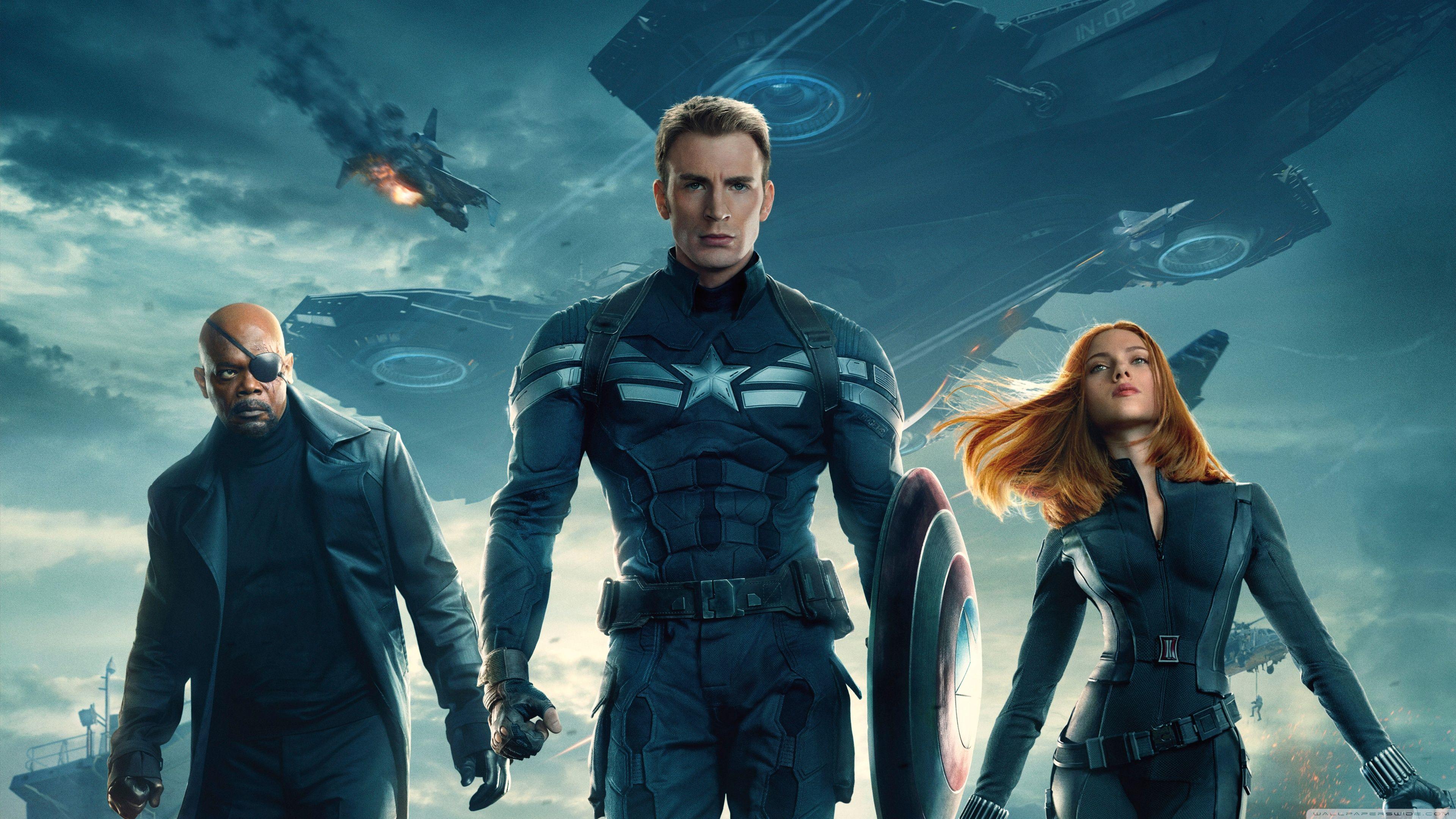 3840x2160 Phim Captain America The Winter Soldier 2014 ❤ Máy tính để bàn HD 4K
