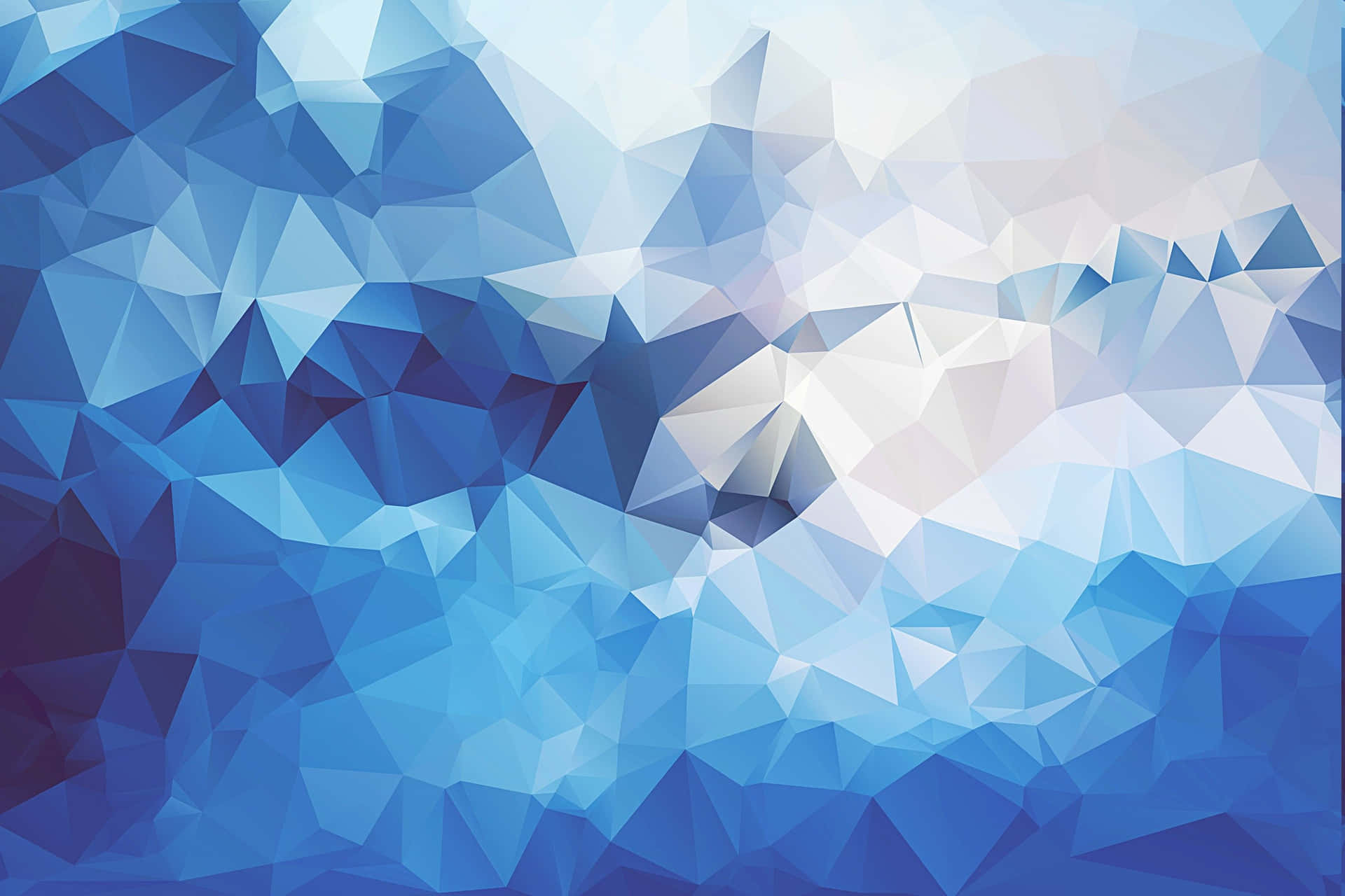 1920x1280 Blue Geometric Wallpaper