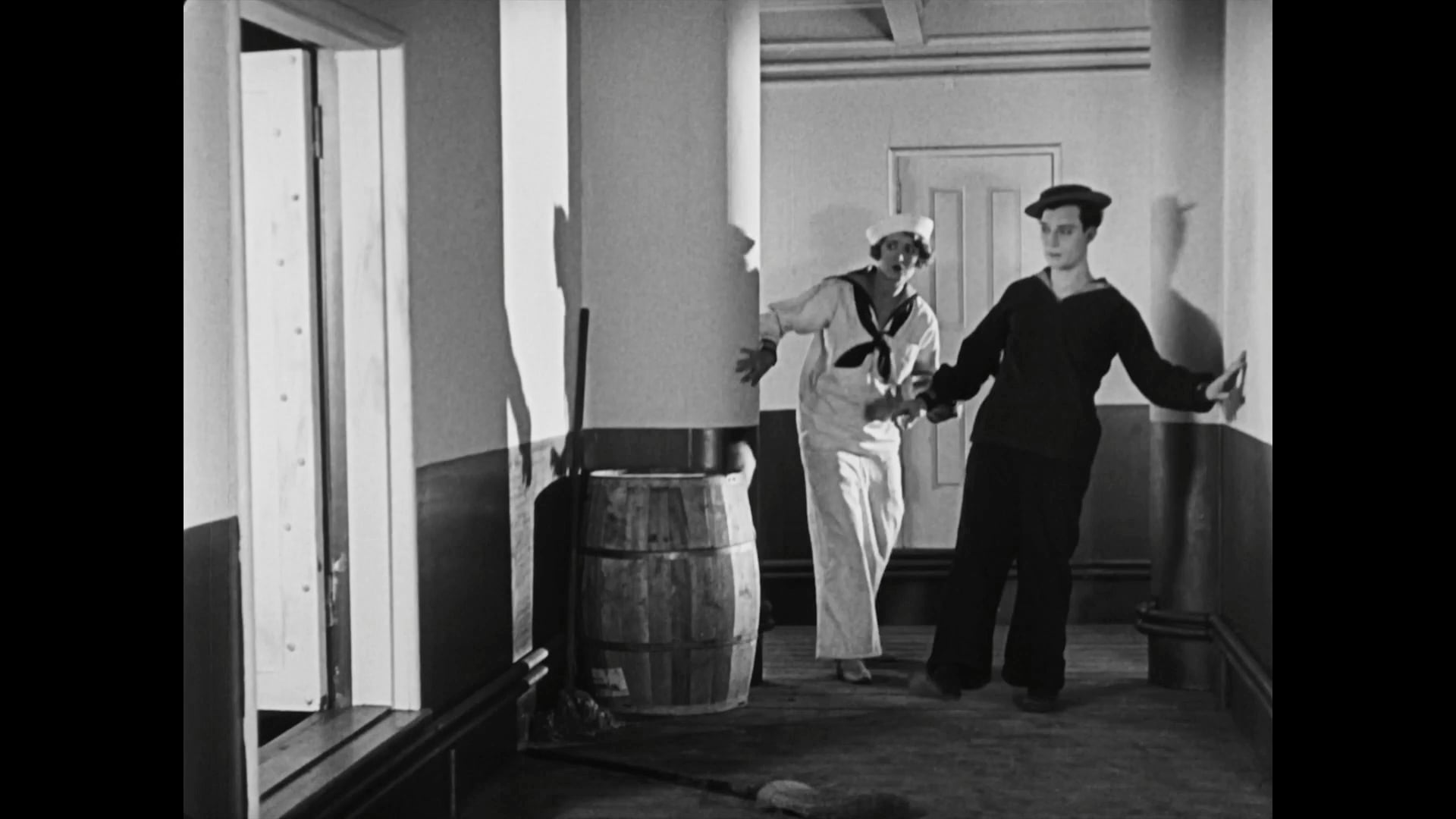 1920x1080 This Day In BusterAugust 1925 British Newspaper The Nottingham Evening Post Prints: “Buster Keaton, As A Helpless Society Youth, Afloat In A Crewless Ocean Liner Is In Splendid Laughter Making Form In '