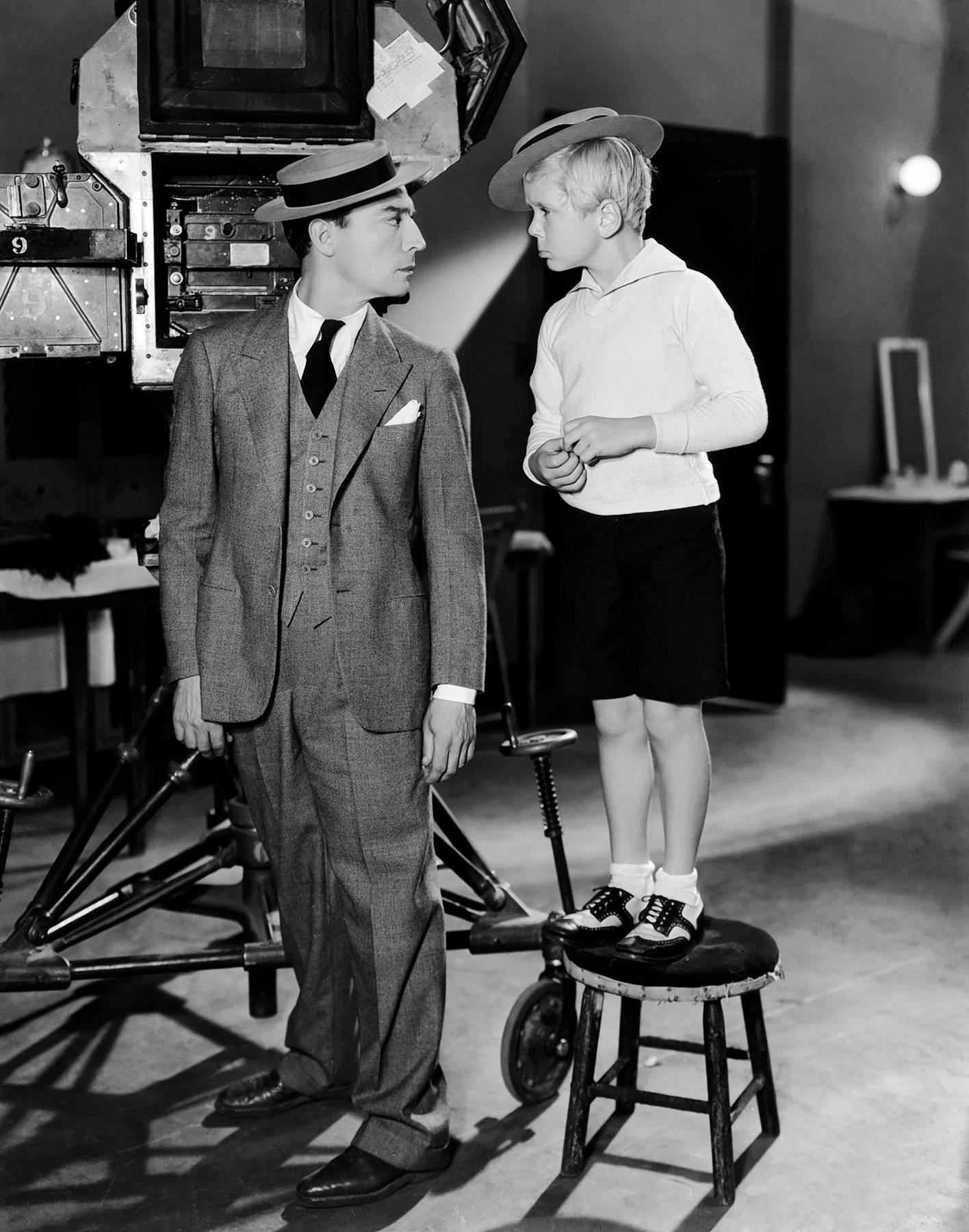 1416x1800 Download Early days of a legendary actor, Buster Keaton. Wallpaper