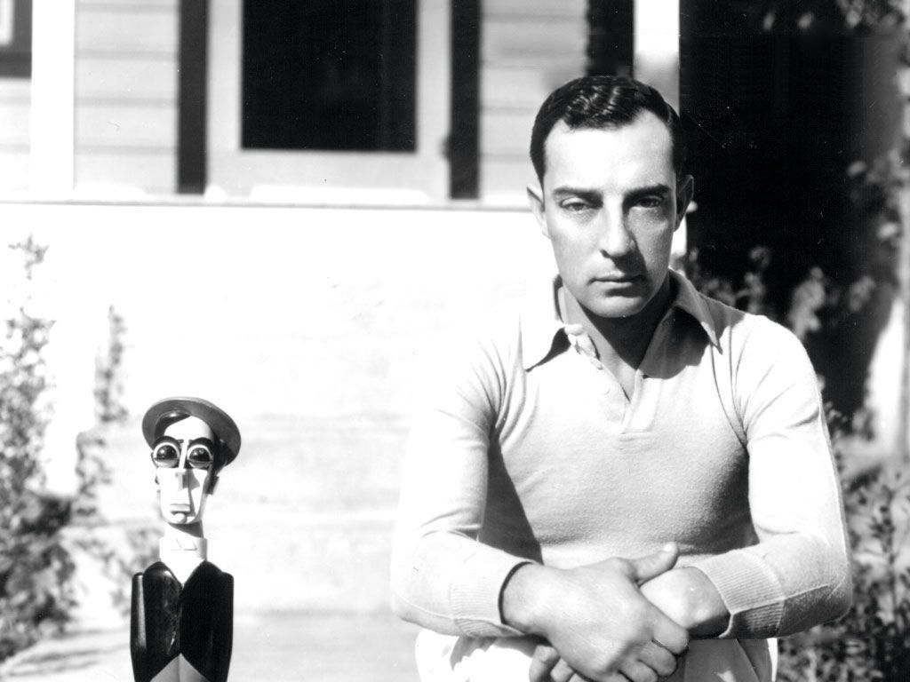 1024x768 Buster Keaton And Look Alike