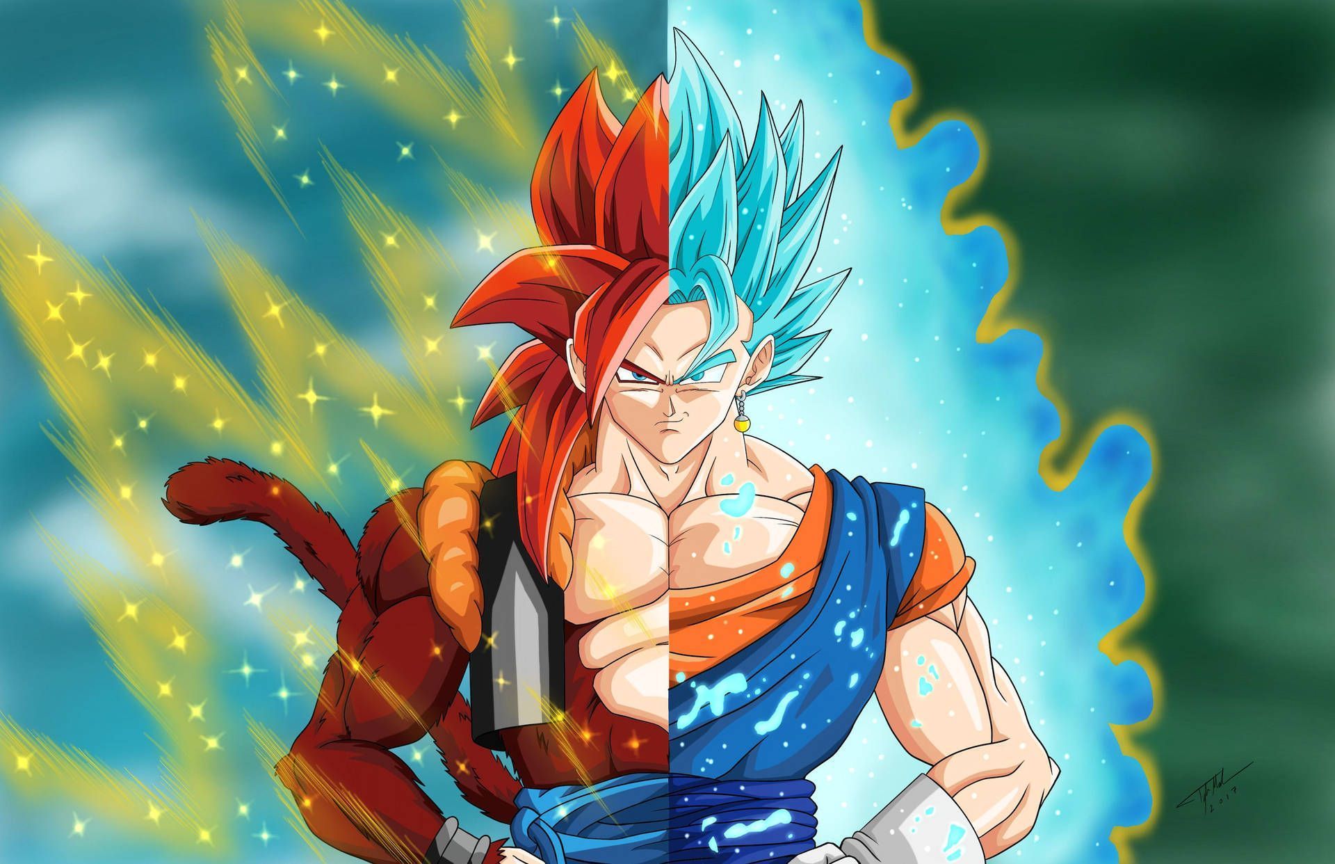 1920x1242 Download Gogeta Wallpaper