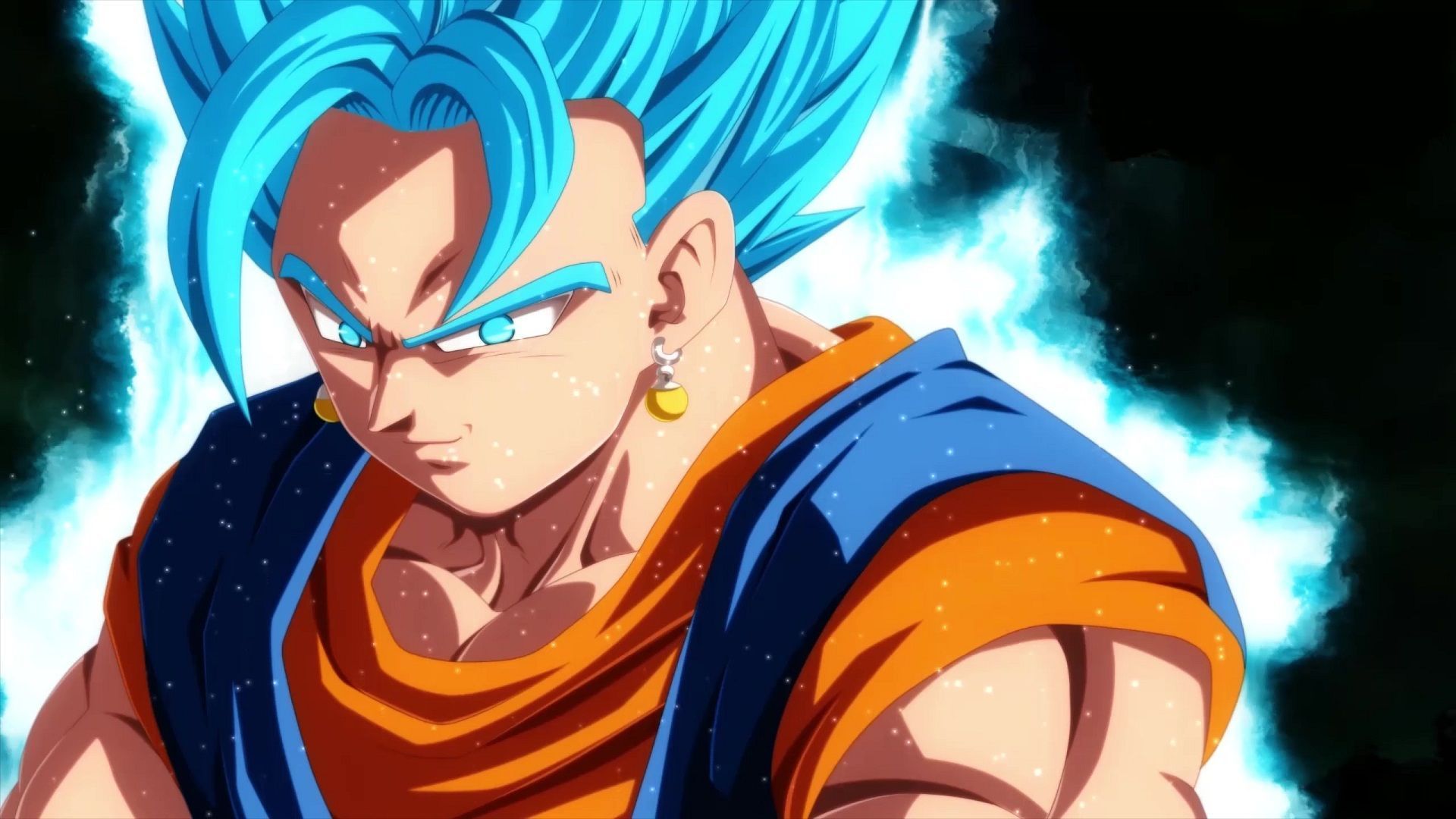 1920x1080 Vegito Super Saiyan Blue Dragon Ball Super Live Wallpaper