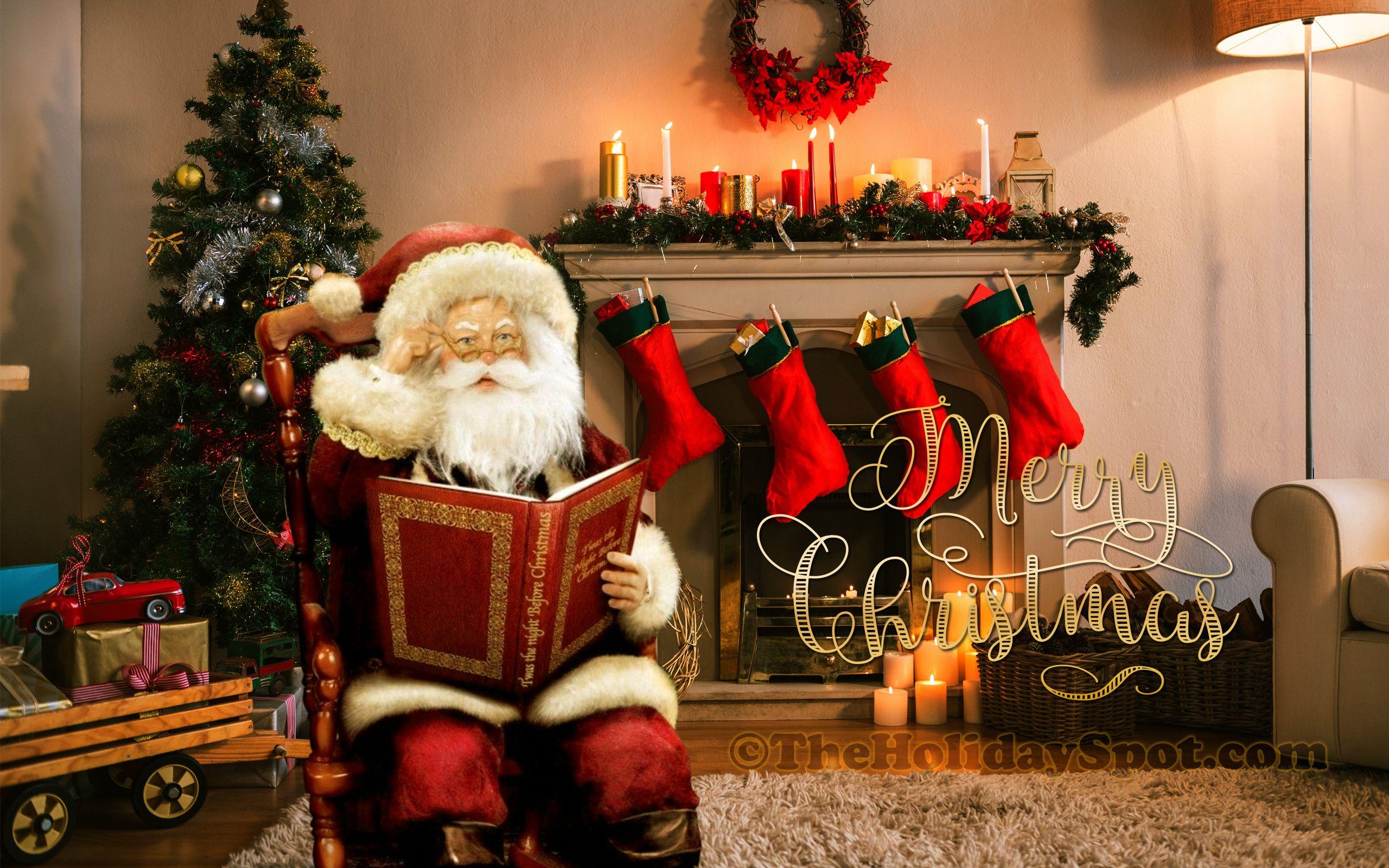 2560x1600 Merry Christmas Wallpaper Deskx1600
