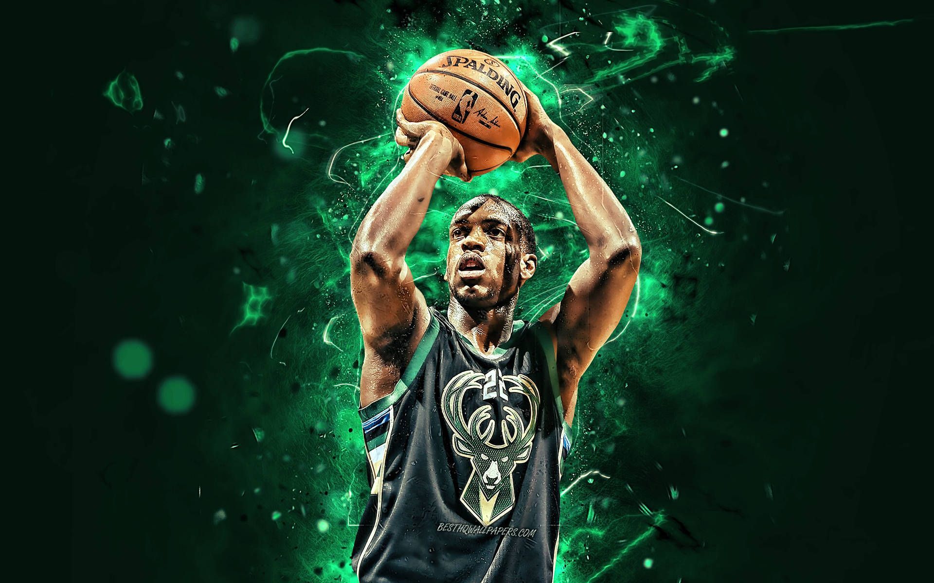 1920x1200 Download Milwaukee Bucks Khris Middleton Wallpaper