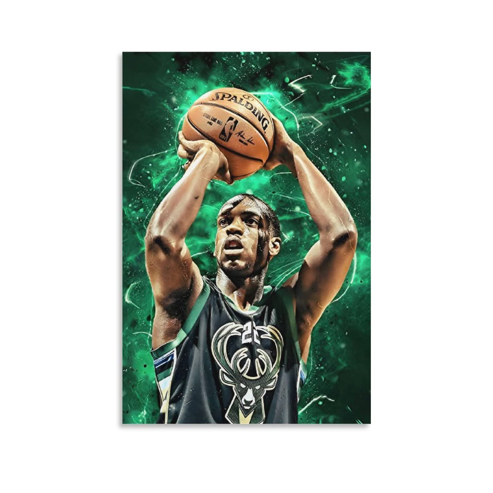 1600x1600 Khris Middleton Milwaukee Bucks Basketball Team Wallpaper Ball Game Star Canvas Art Poster and Wall Art Picture Print Modern Family bedroom Decor Posters for Family and Friends 24x36inch(60x90cm) : Amazon.co.uk: Home