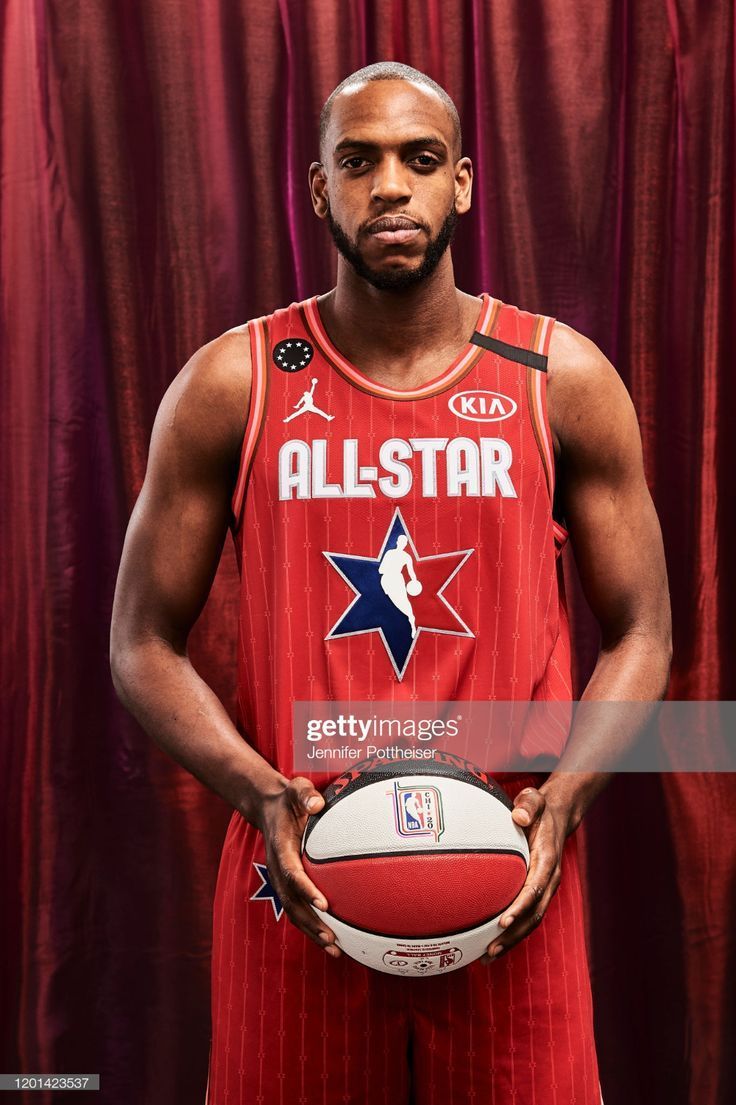 736x1105 Khris Middleton of Team Giannis poses for a portrait during the NBA. Middleton, Nba, Poses