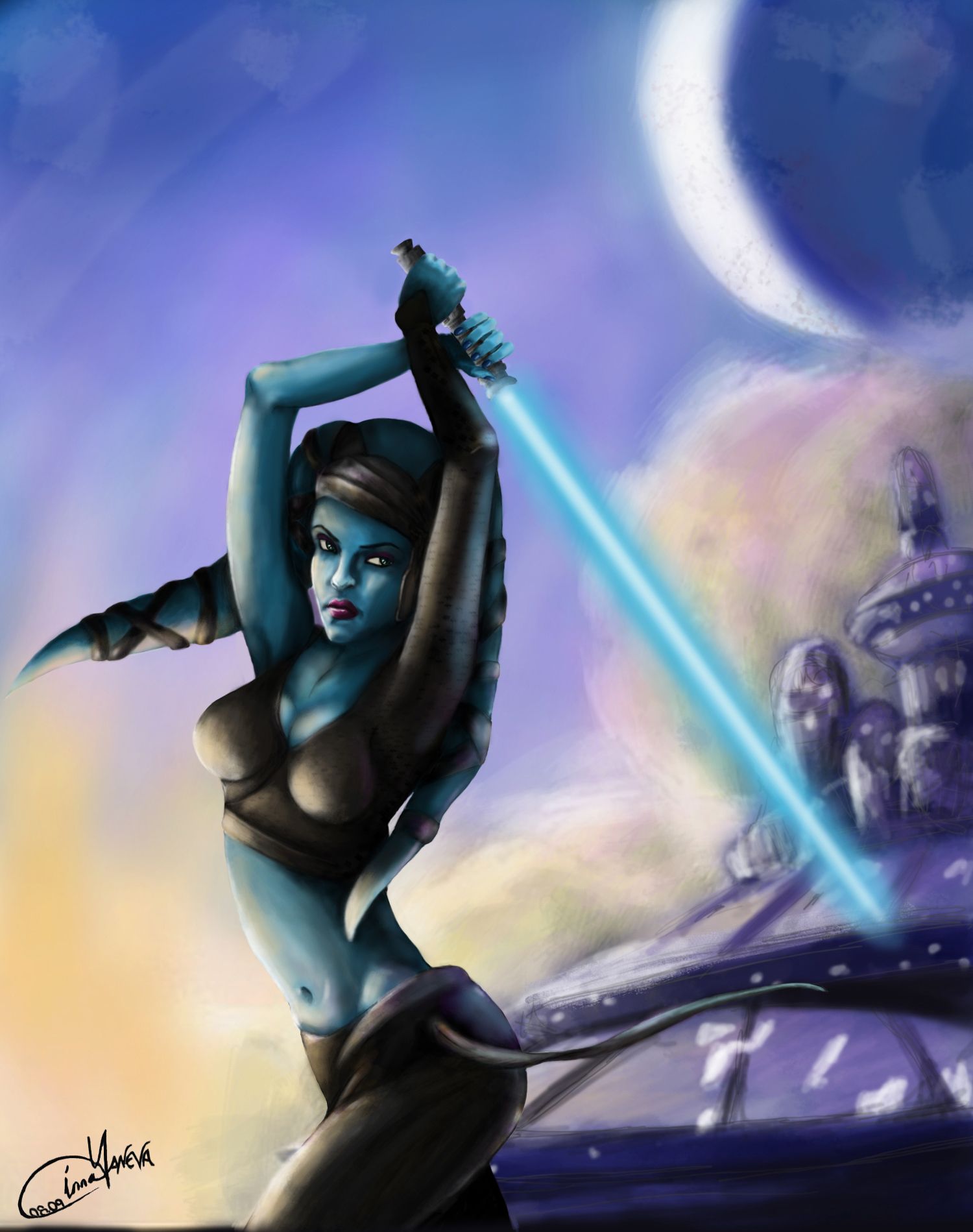 1500x1899 Aayla Secura Wallpaper