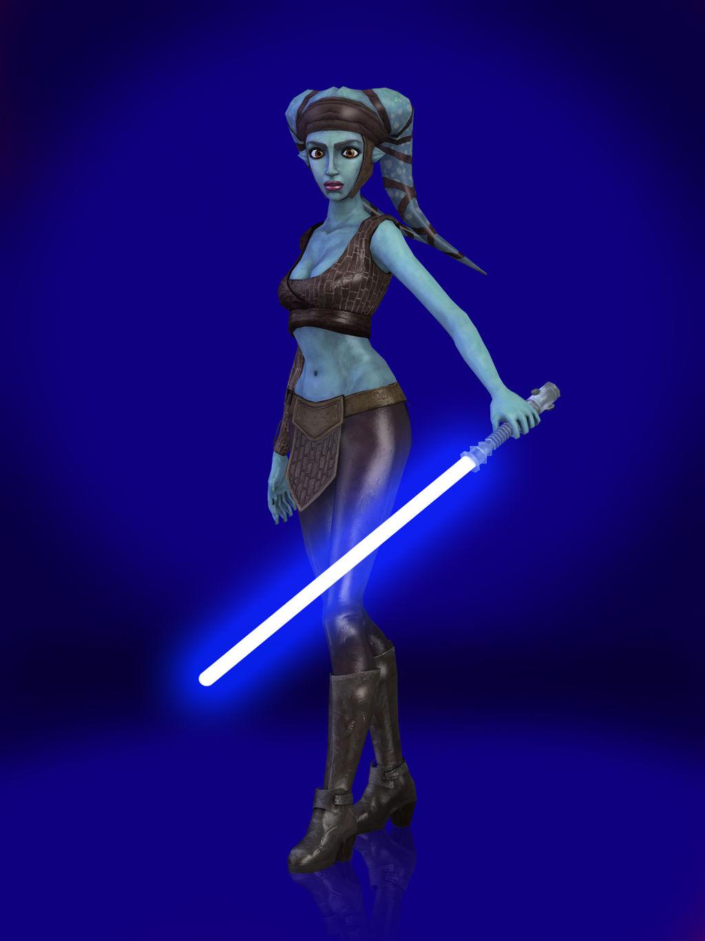 1024x1366 Aayla Secura Wars the clone wars