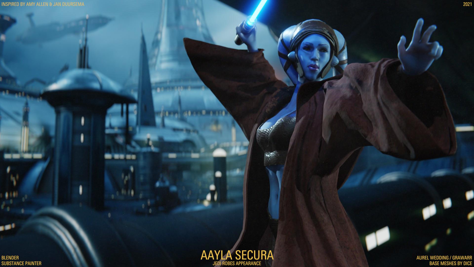 1920x1080 Grawarr's Aayla Secura Mod out now! (Links and Credits in comments)