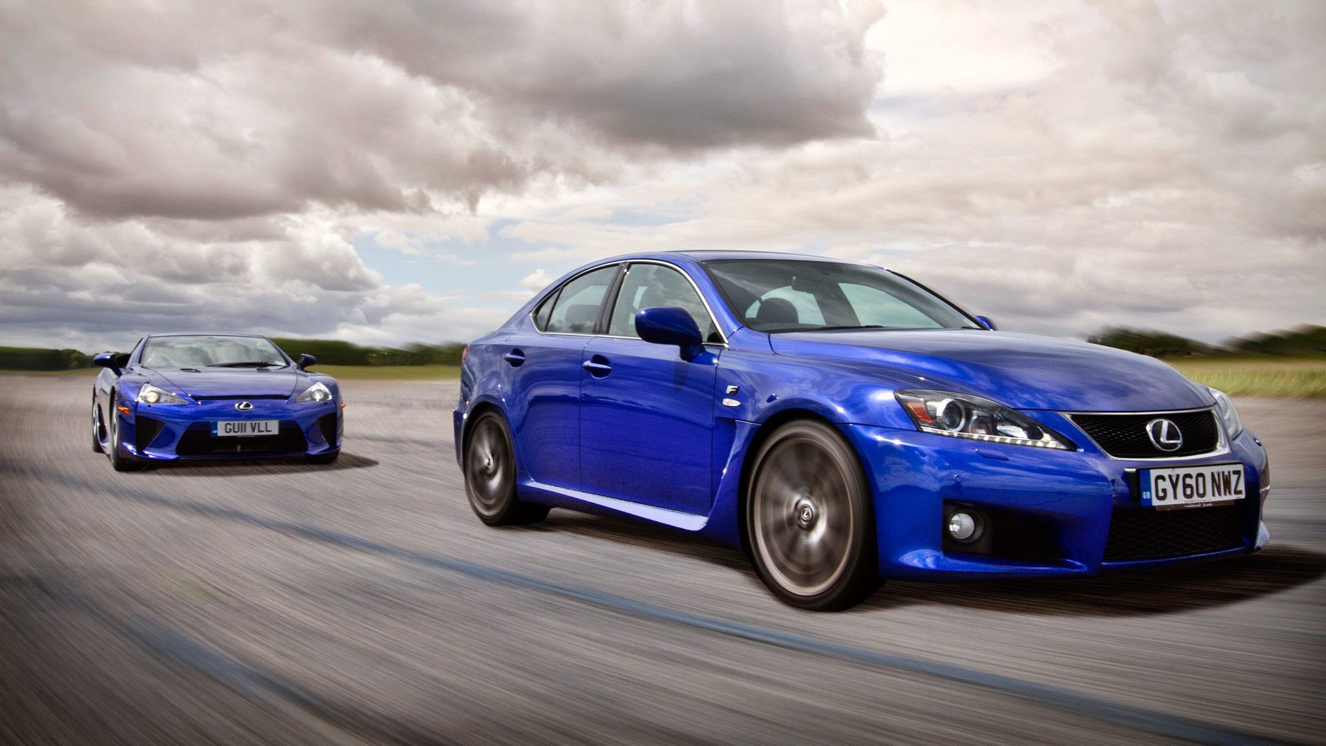 1920x1080 Lexus IS F Wallpaper