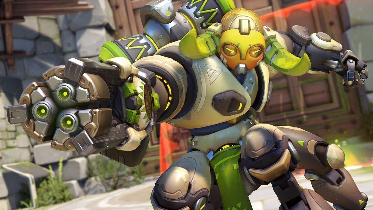 1280x720 Orisa in GIFs: A Quick Overview of Overwatch's First Lady Robot.