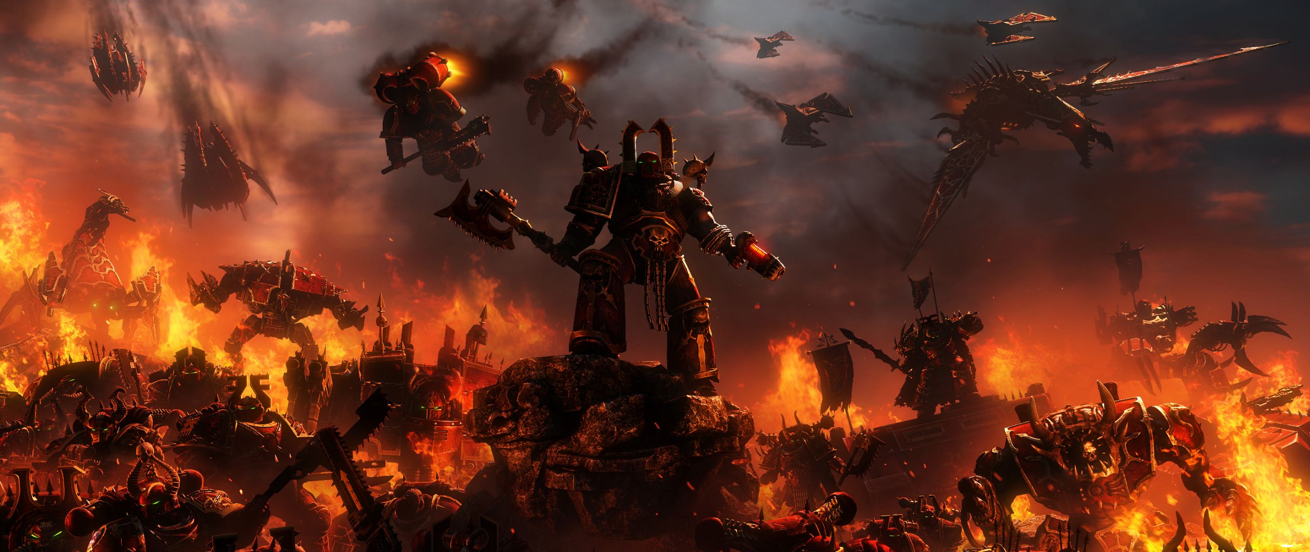 2560x1080 Warhammer 40K HD Wallpaper and Background
