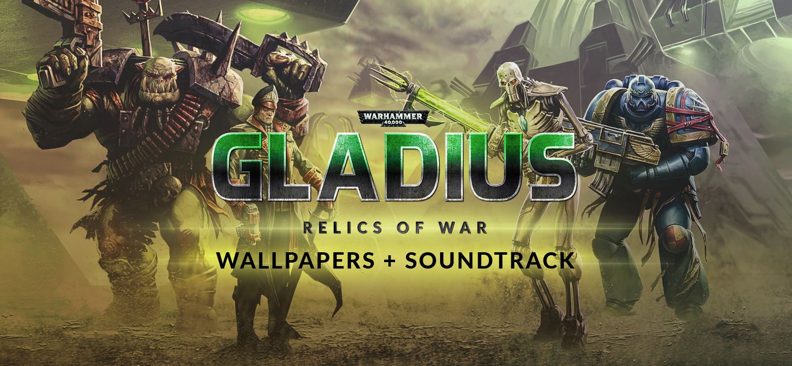 1600x740 Warhammer 000: Gladius of War + Wallpaper on