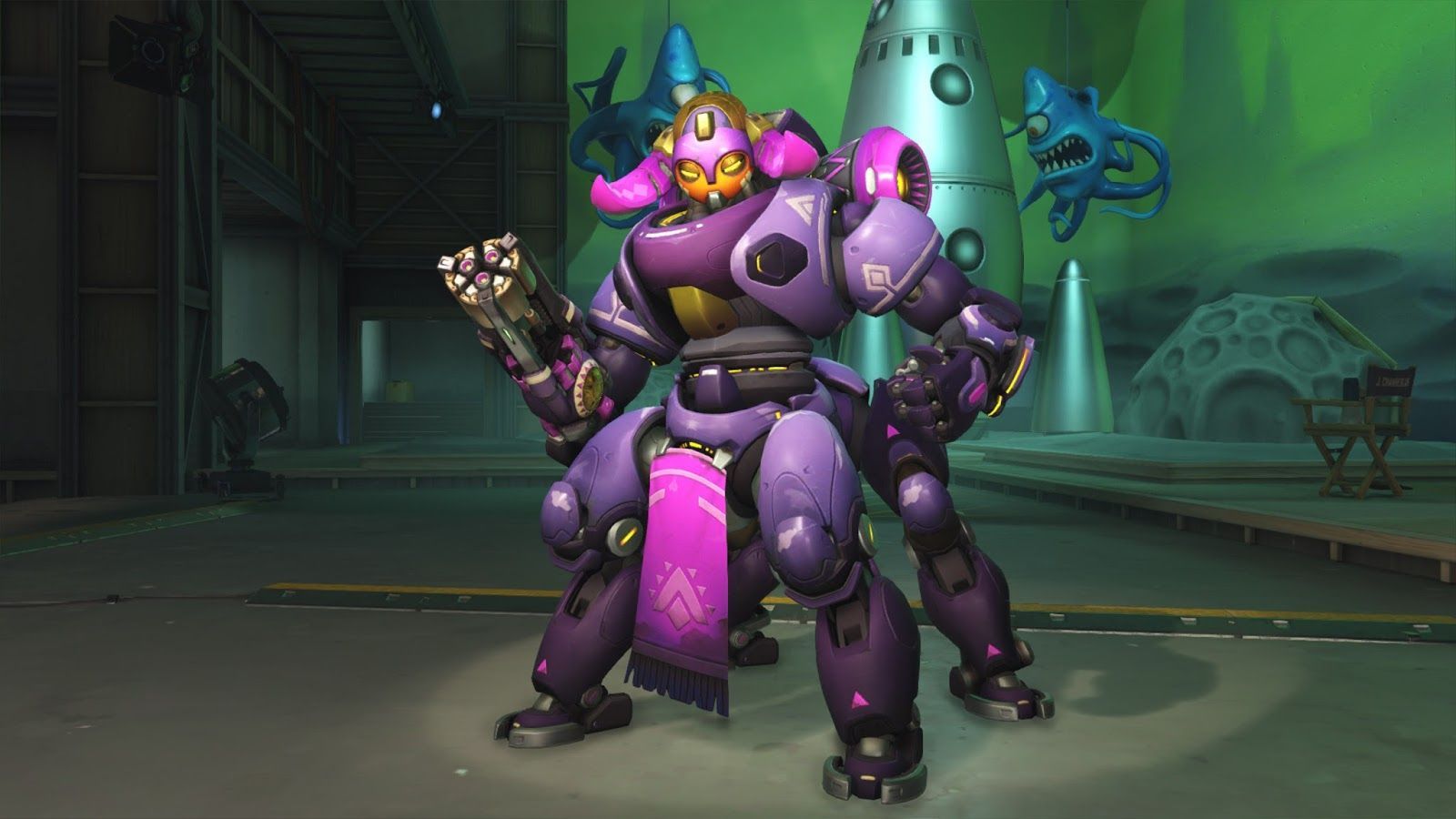 1600x900 Equestria Daily Stuff!: New Overwatch Hero Orisa Has a Skin Called Twilight Matching Colors