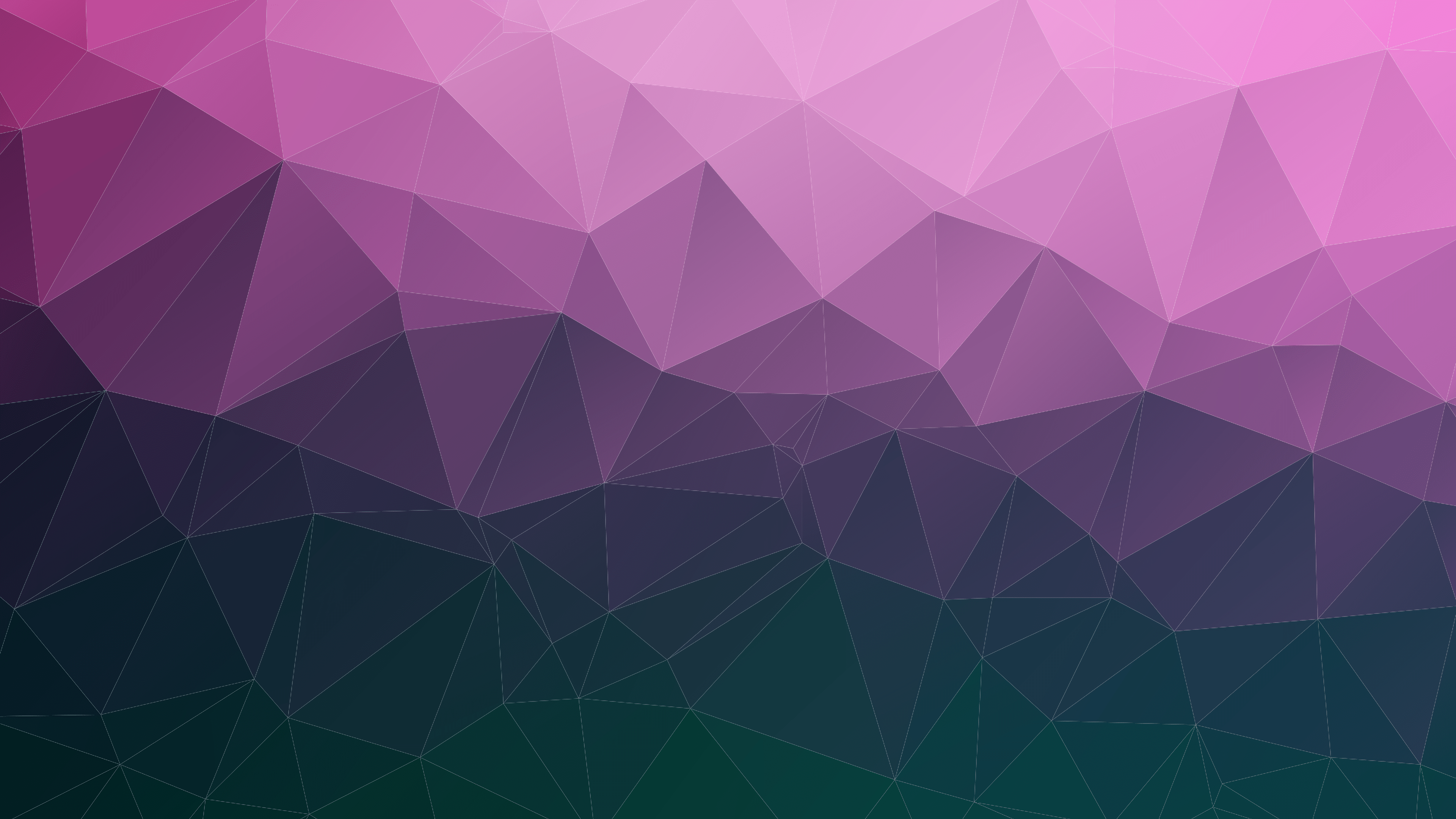 3840x2160 Download 3840x2160 Low Poly Triangles, Purple Gradient Wallpaper
