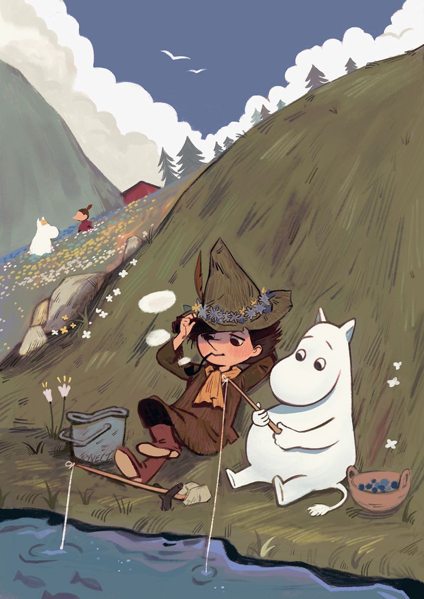 850x1202 Moomin Image by Pencilcrown Anime Image Board