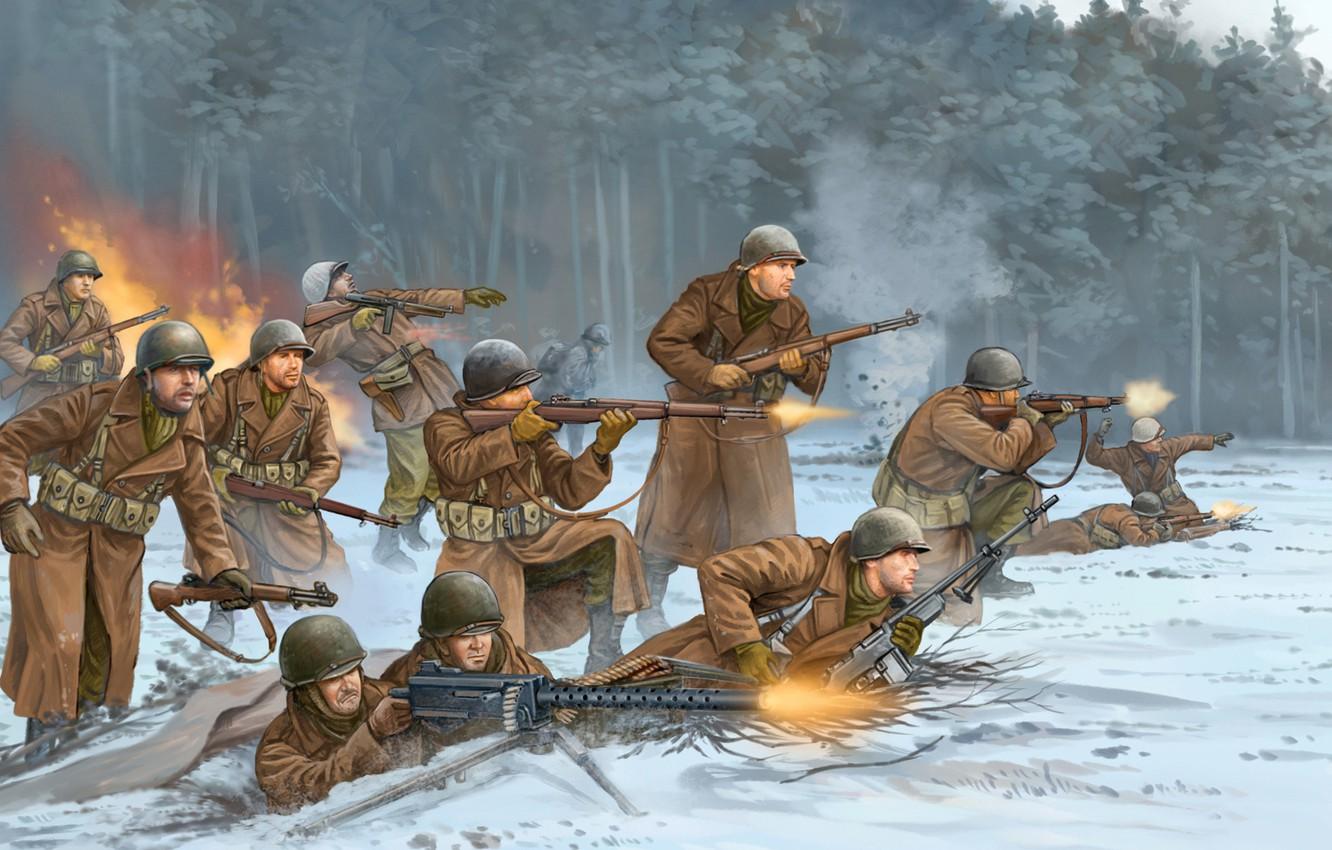 1332x850 Battle Of The Bulge Wallpaper