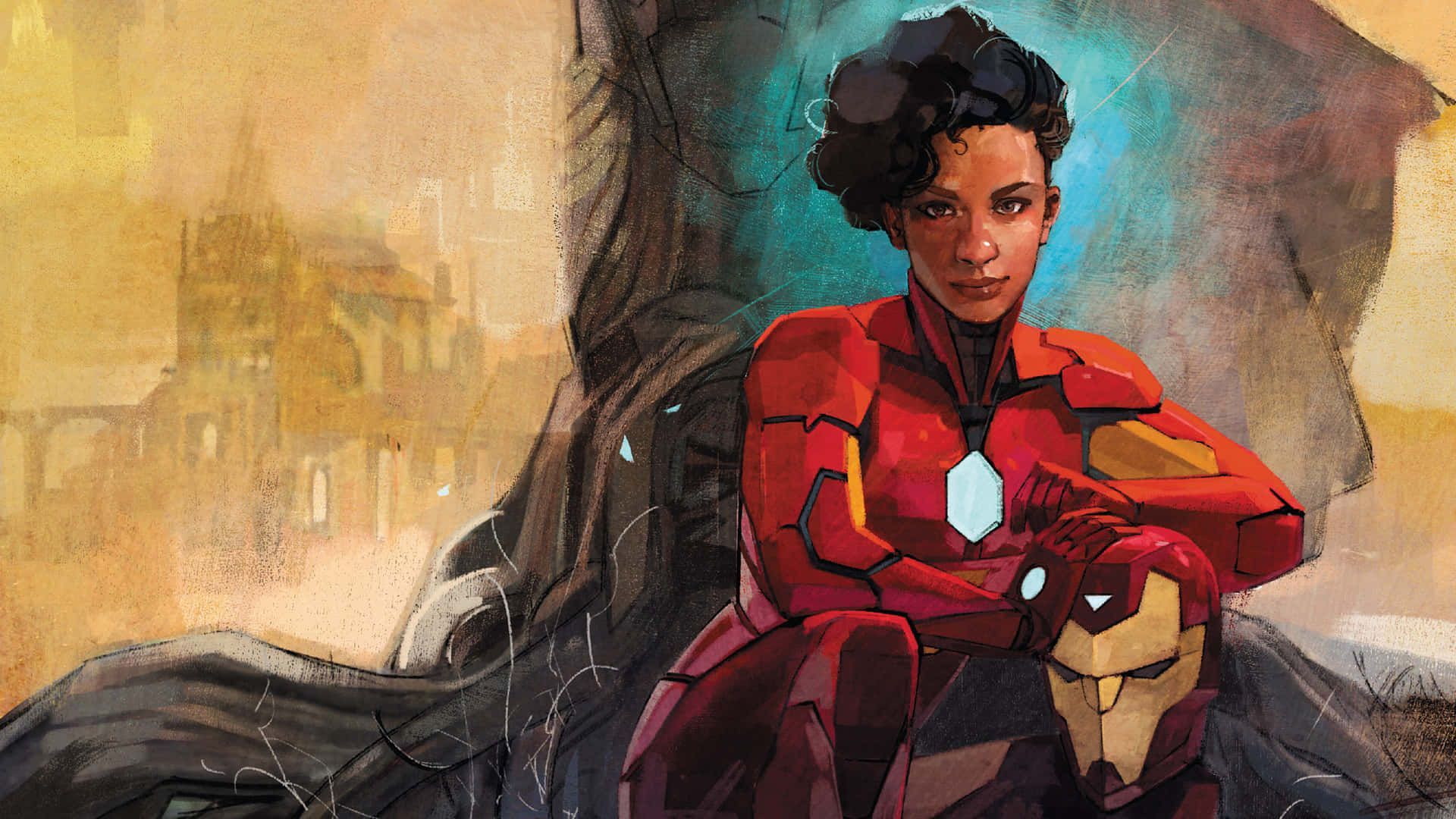 1920x1080 Download High Tech Ironheart Suit Provides Tony Stark With Superhuman Abilities Wallpaper
