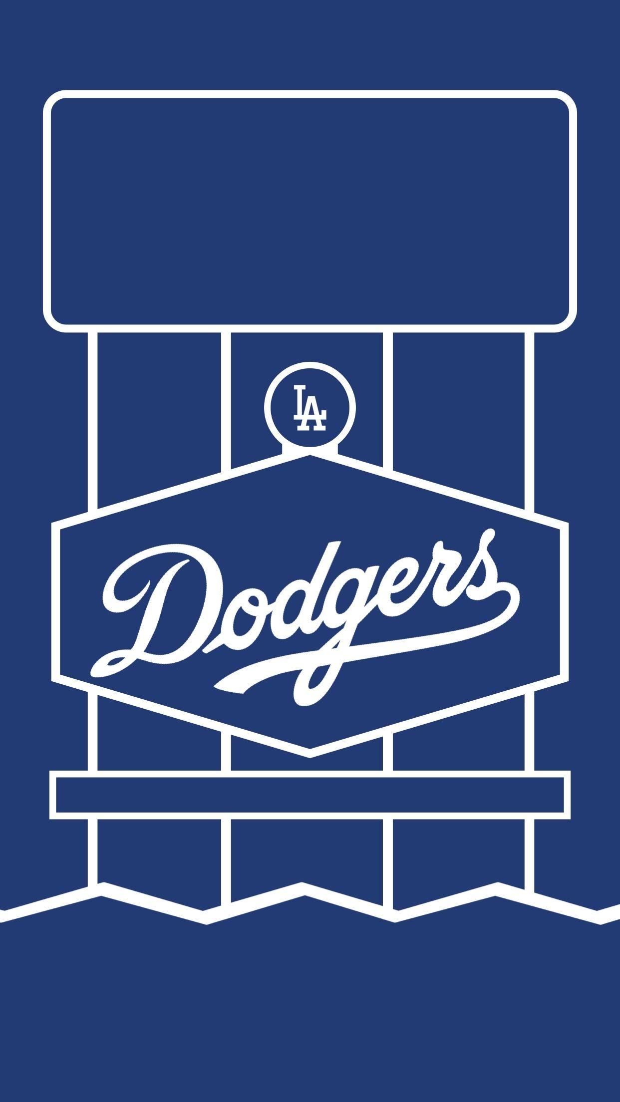 1242x2208 Hình nền iPhone của Dodgers Los Angeles độc đáo - Cái này