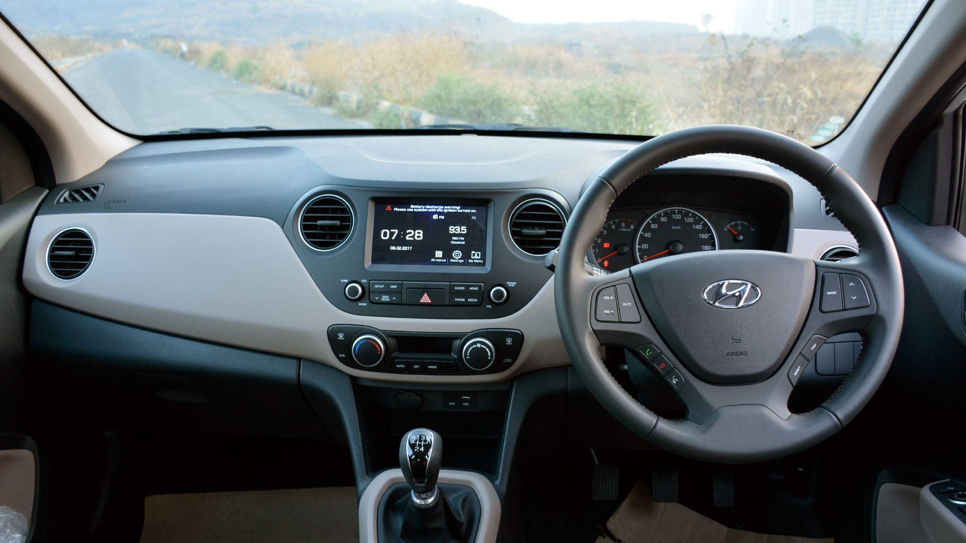 1920x1080 Hyundai Grand i10 2017 Era Diesel Interior Car Photo