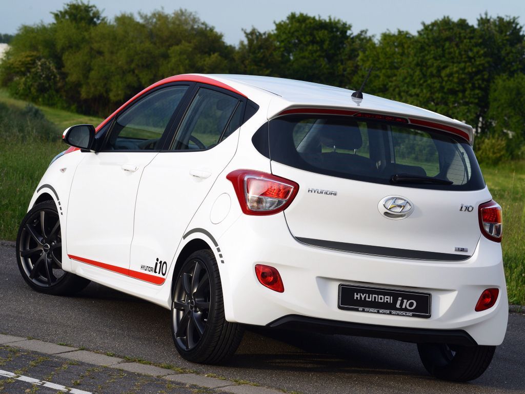 1024x768 Hyundai i10 Sport. Hyundai, Mini cars, Daihatsu