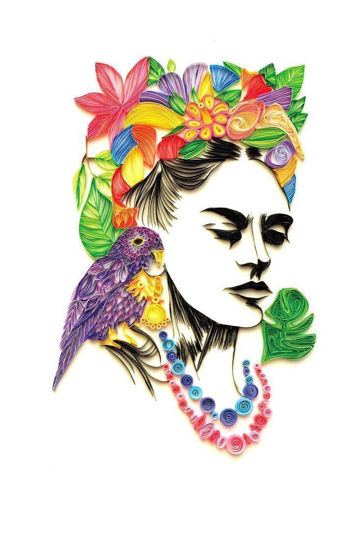 736x1111 Frida Kahlo Wallpaper