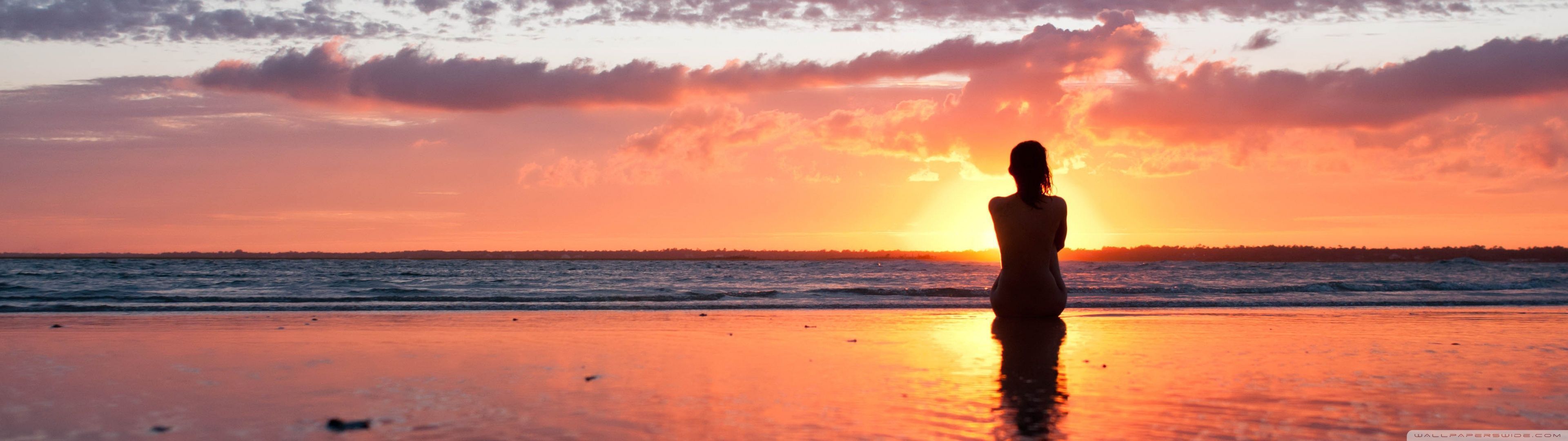 3840x1080 Women Wallpaper