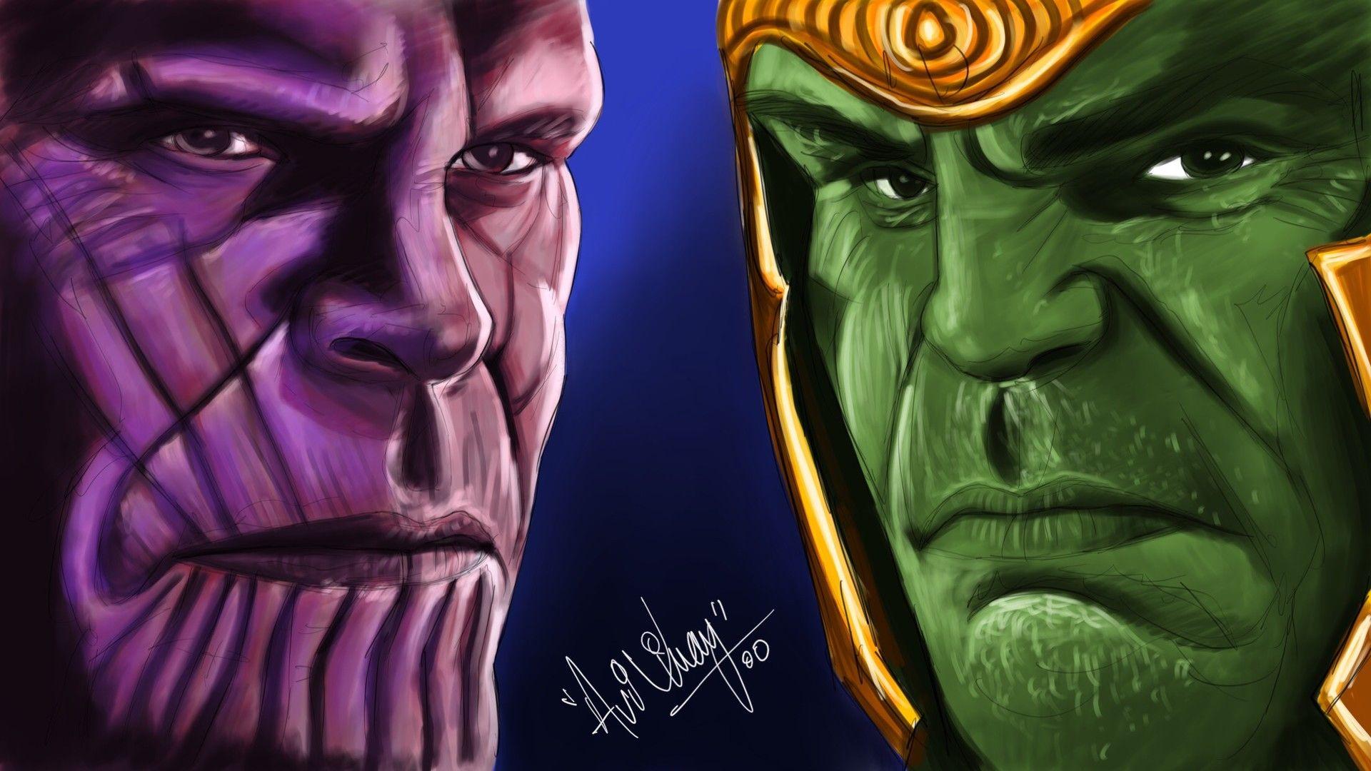 Thanos Vs Hulk Wallpapers Top Free Thanos Vs Hulk