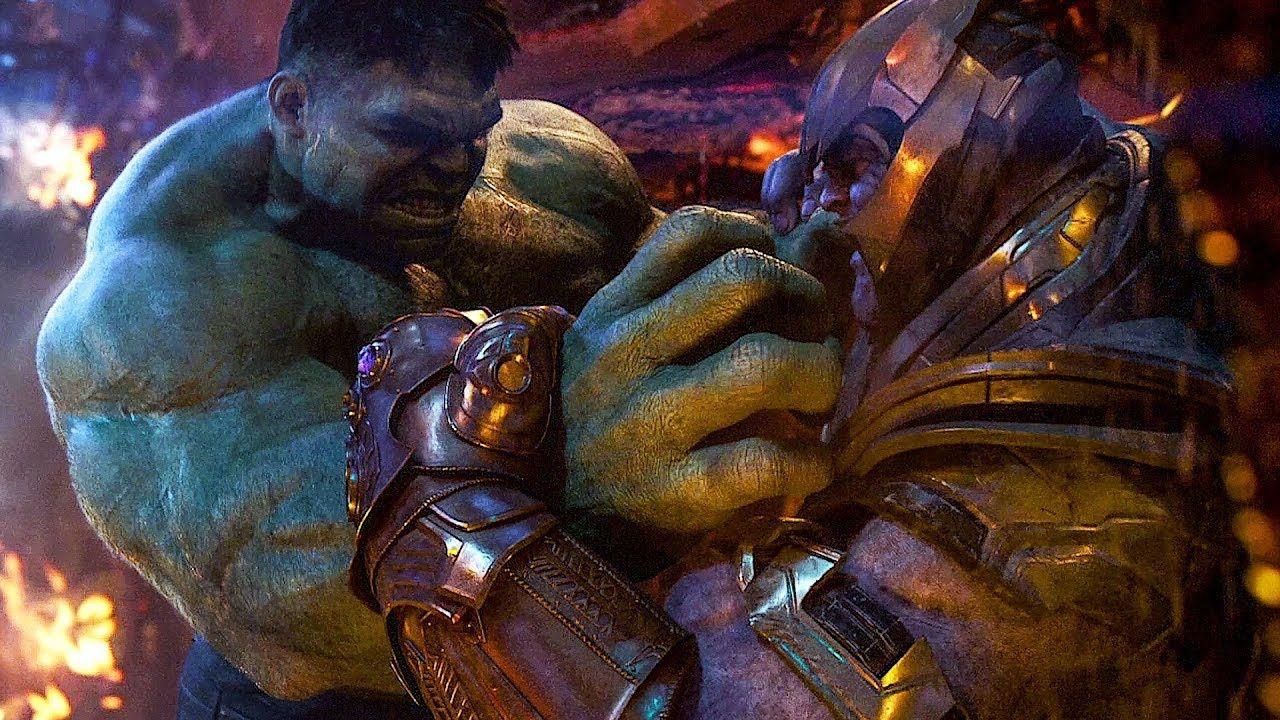 1280x720 Video Vs Hulk Scene Infinity War 2018