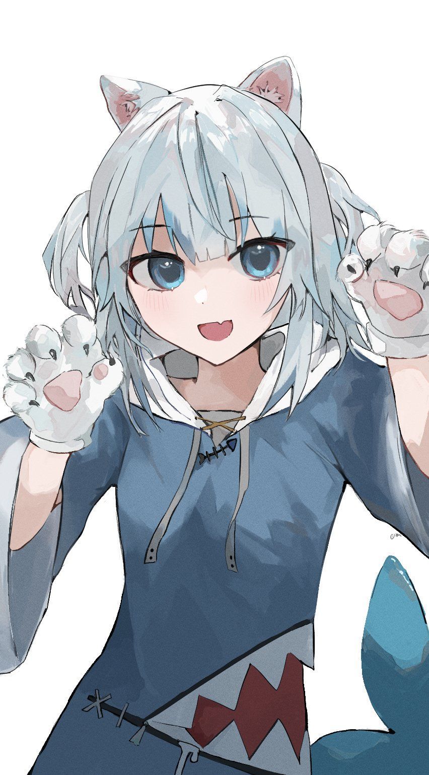 852x1539 eimmii on X: cute shark to help you cope with exam week #gawrt / X